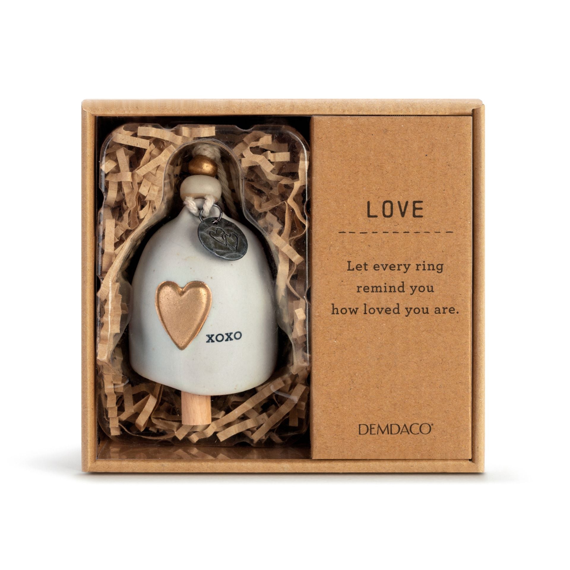 Demdaco Inspired Collection Mini Bell - Love