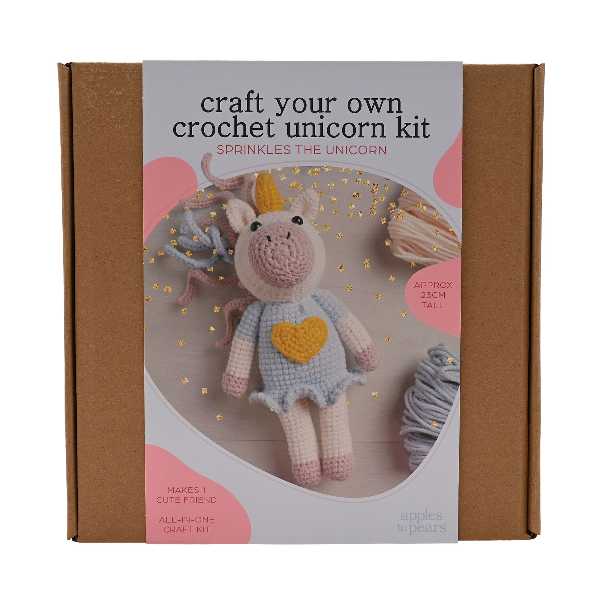 Apples To Pears Craft Your Own Crochet Unicorn Kit