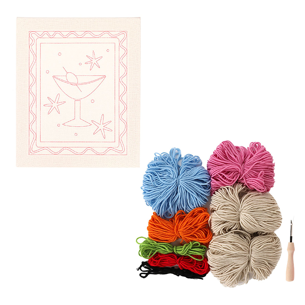 Apples To Pears Needle Craft Set - Cocktail