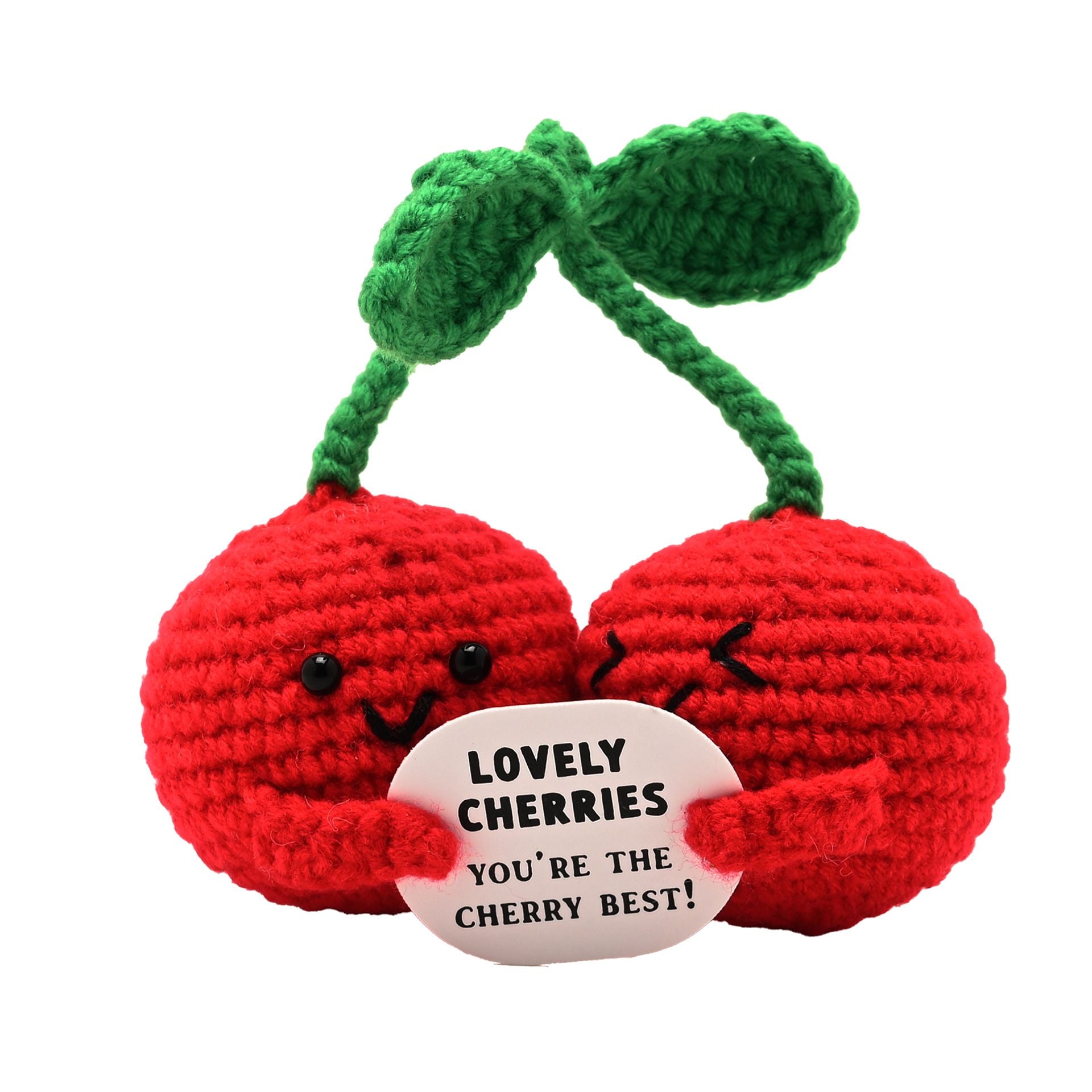 Apples To Pears Positivity Crochet Set - Cherry