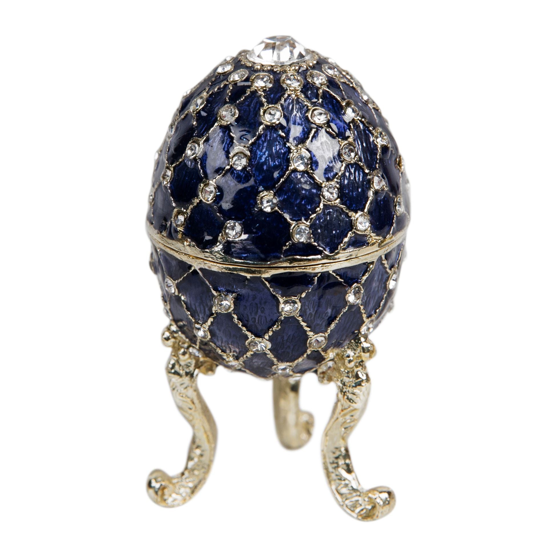 Treasured Trinkets - Small Egg Blue