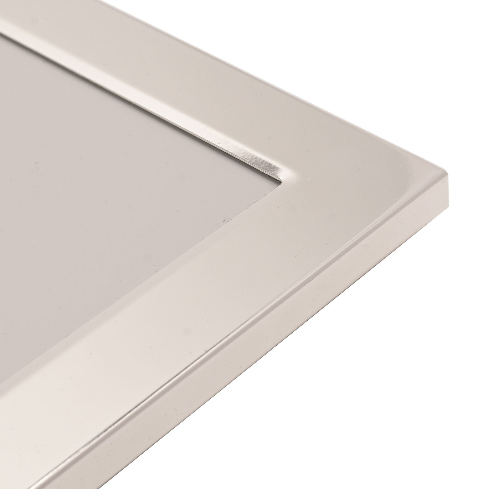 Plain Oblong Silver Plated Photoframe - 5" x 7"