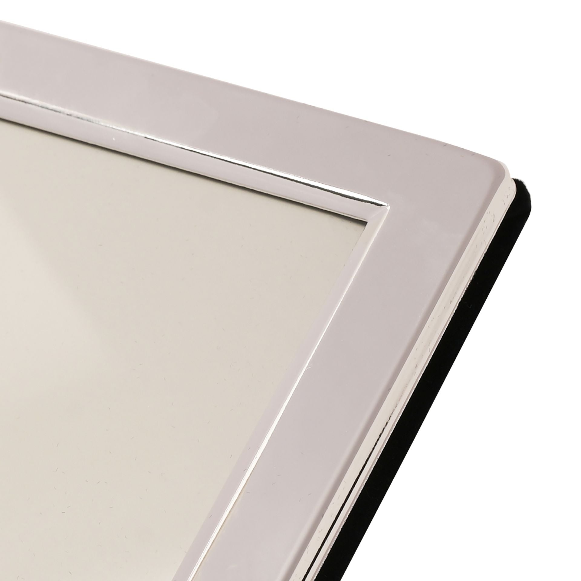 Silverplated Photo Frame Flat Edge - 4" x 6"