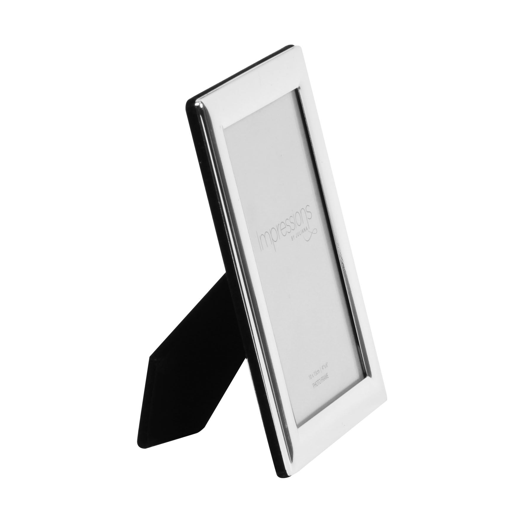 Silverplated Photo Frame Curved Edge - 4" x 6"