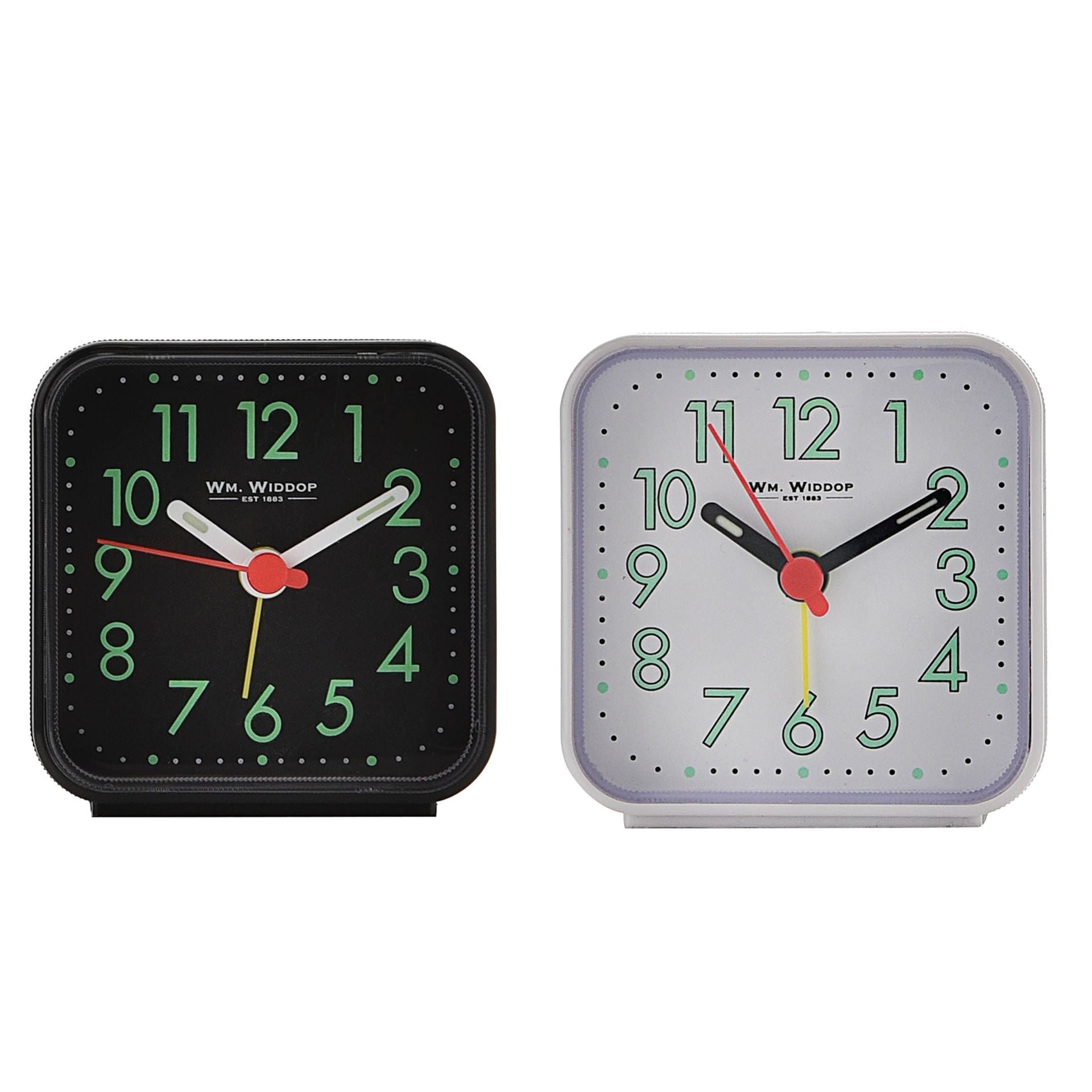 Hometime Alarm - Standard Alarm Top Shut off White