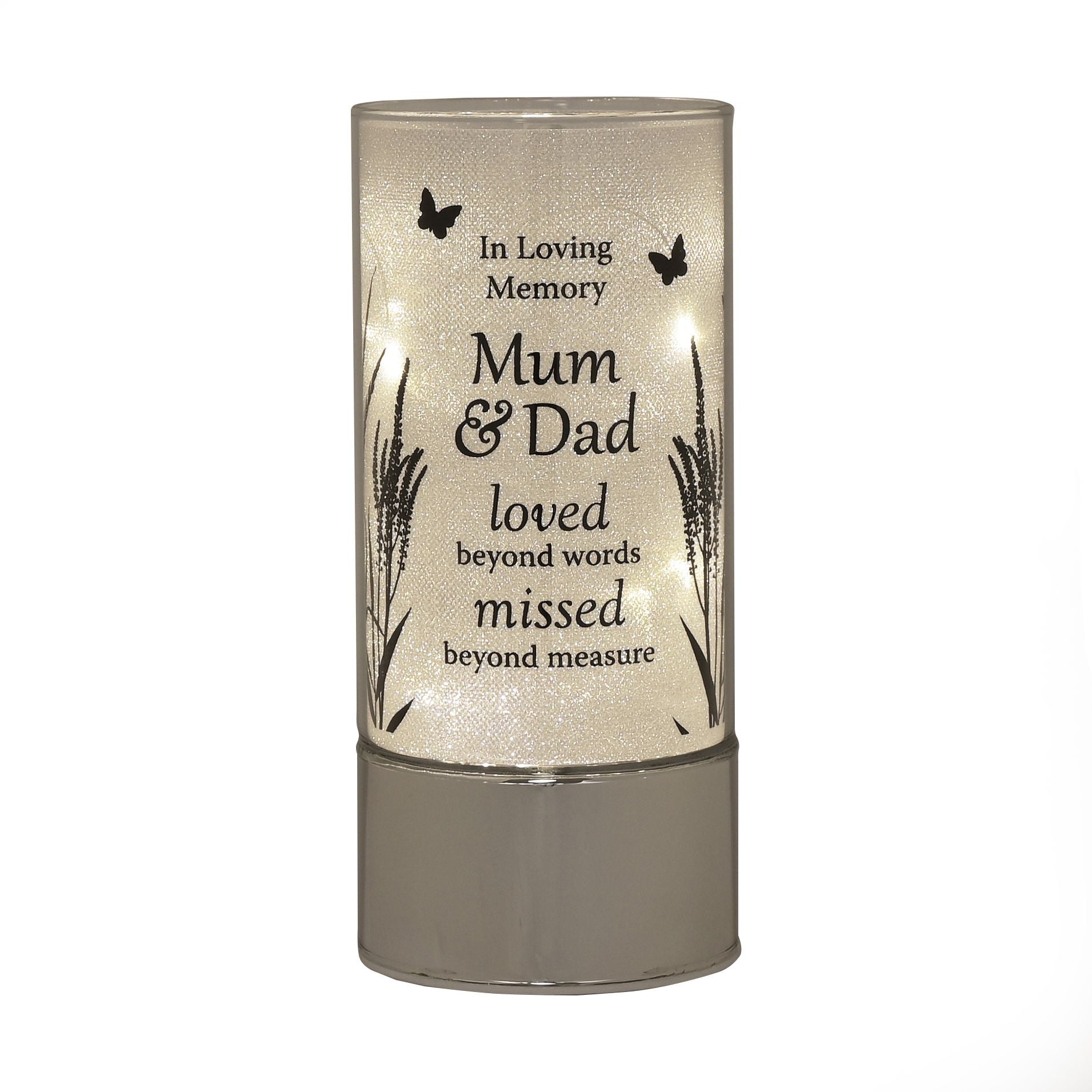 Thoughts of You Tube Light - Mum & Dad