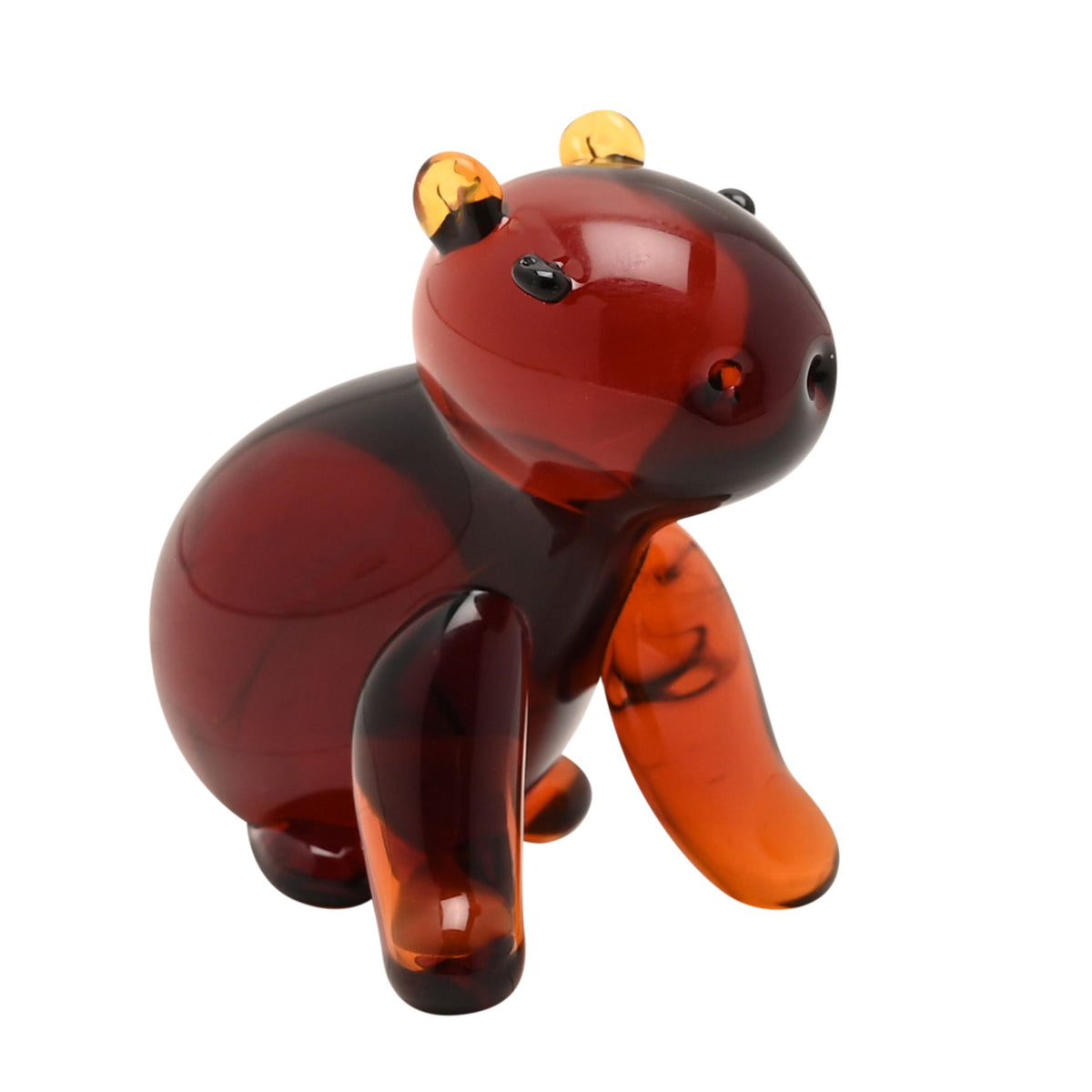 Objets D'art Miniature Glass Figurine - Capybara