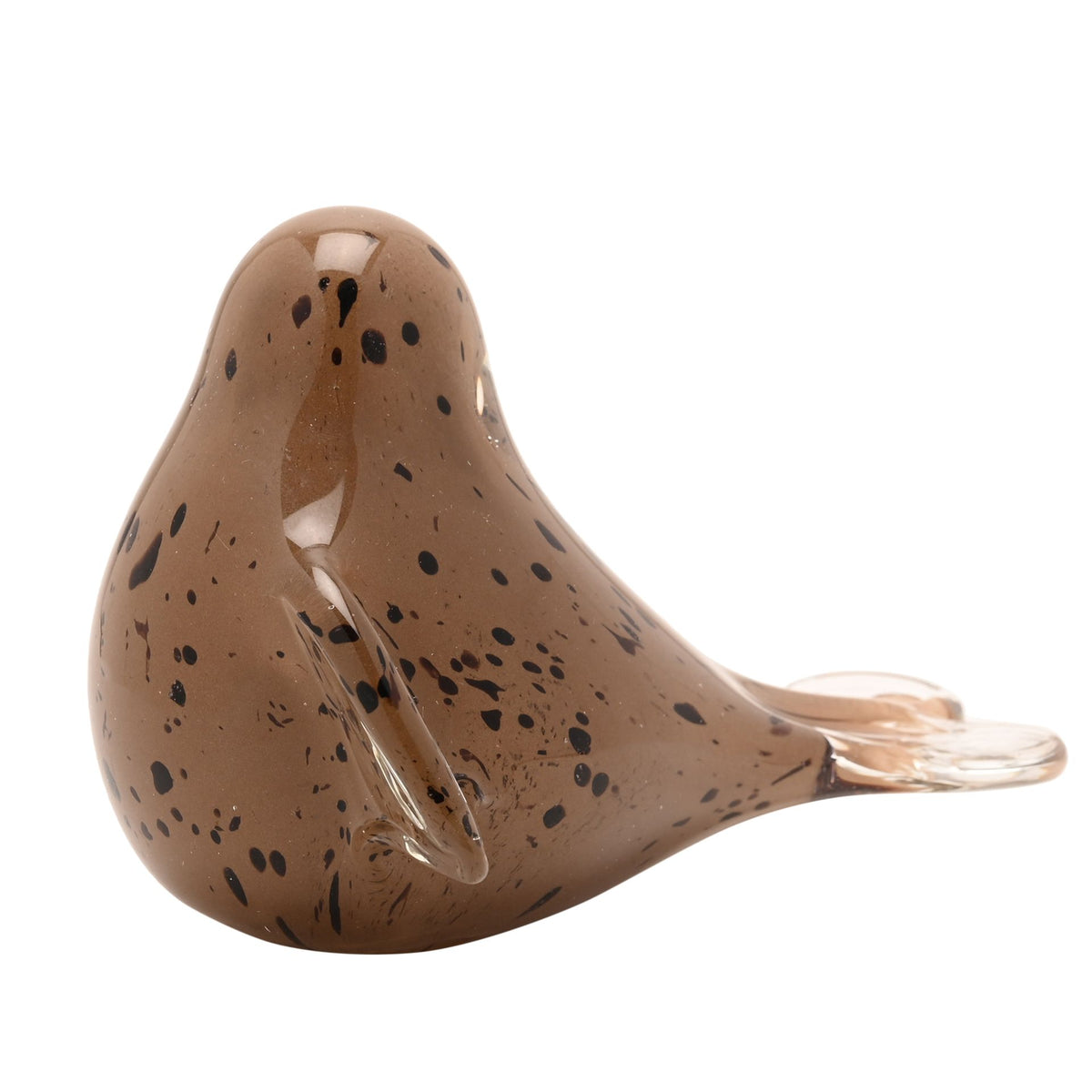 Objets D'art Glass Figurine - Grey Seal