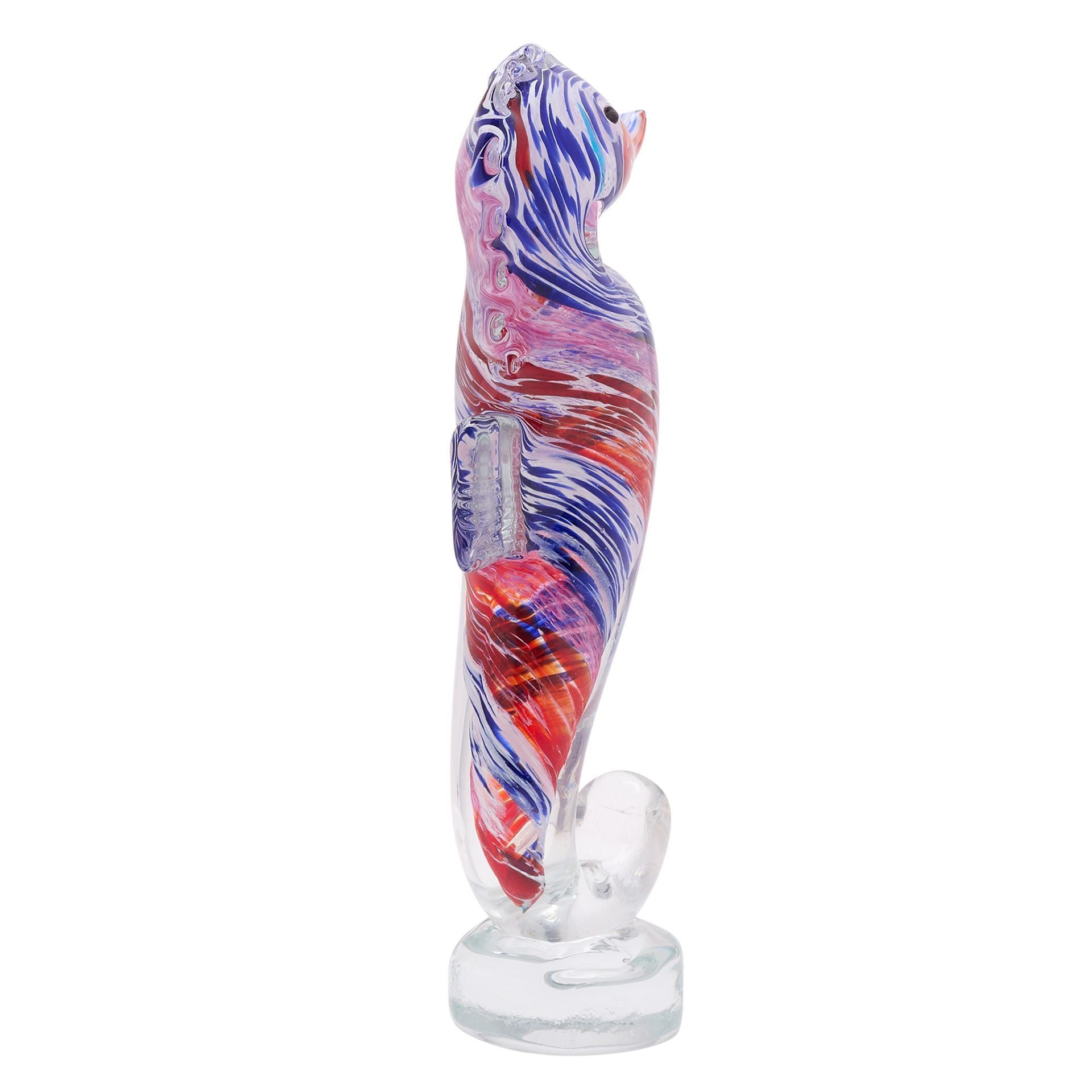 Objets d'art Glass Figurine - Seahorse