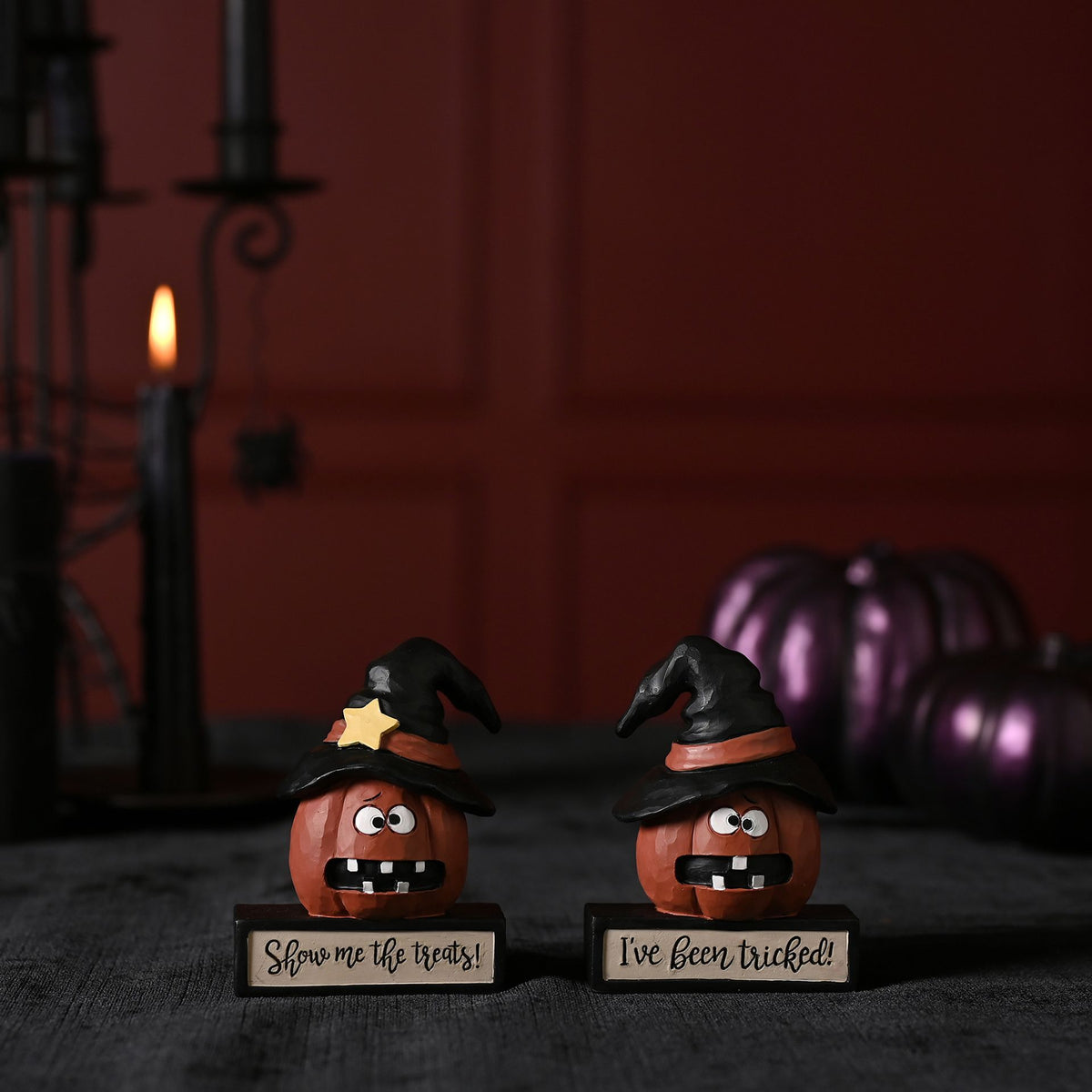 Jack-O-Lantern Ornament - I've Been Tricked