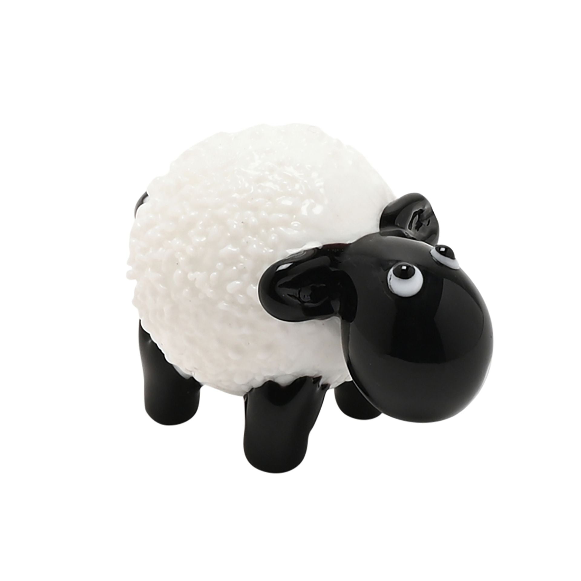 Objets d'art Miniature Glass Figurine - Sheep