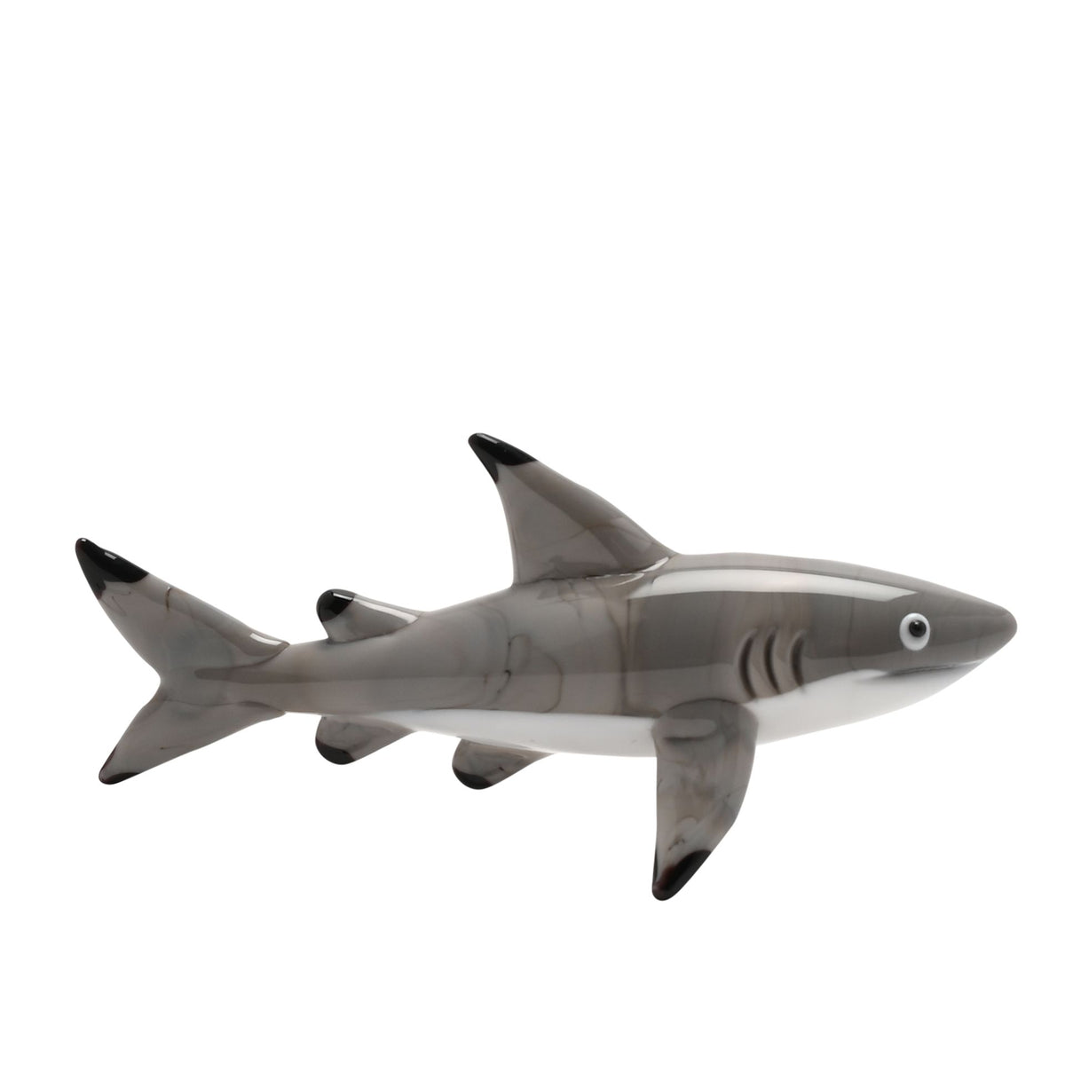Objets d'art Miniature Glass Figurine - Shark