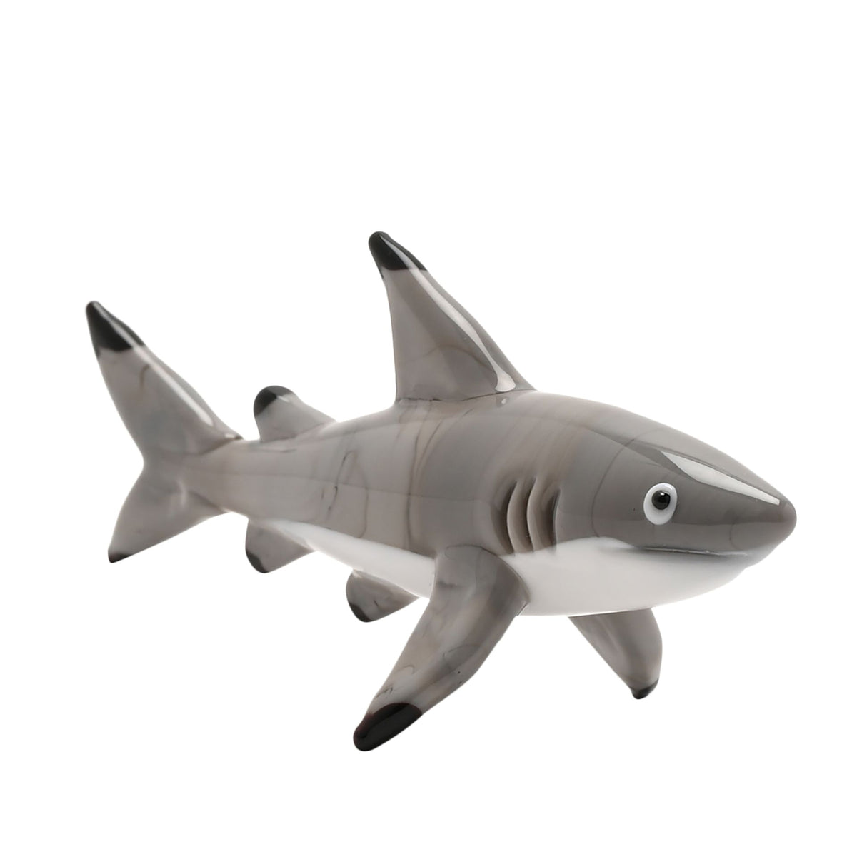 Objets d'art Miniature Glass Figurine - Shark
