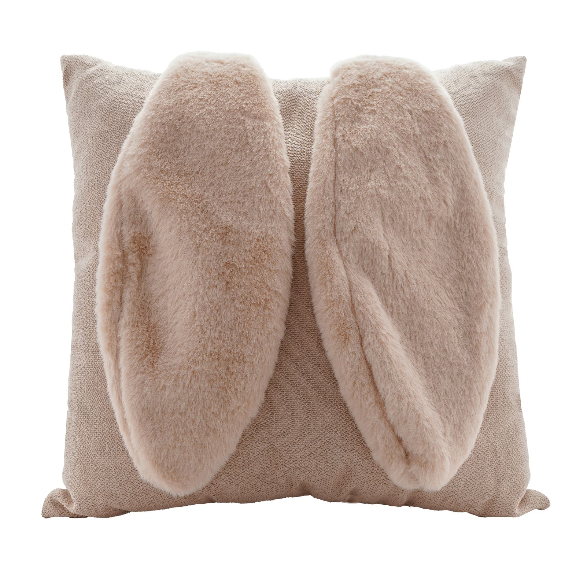 Eggs-traordinary Gifting Company Bunny Ears and Tail Filled Cushion 38cm x 38cm