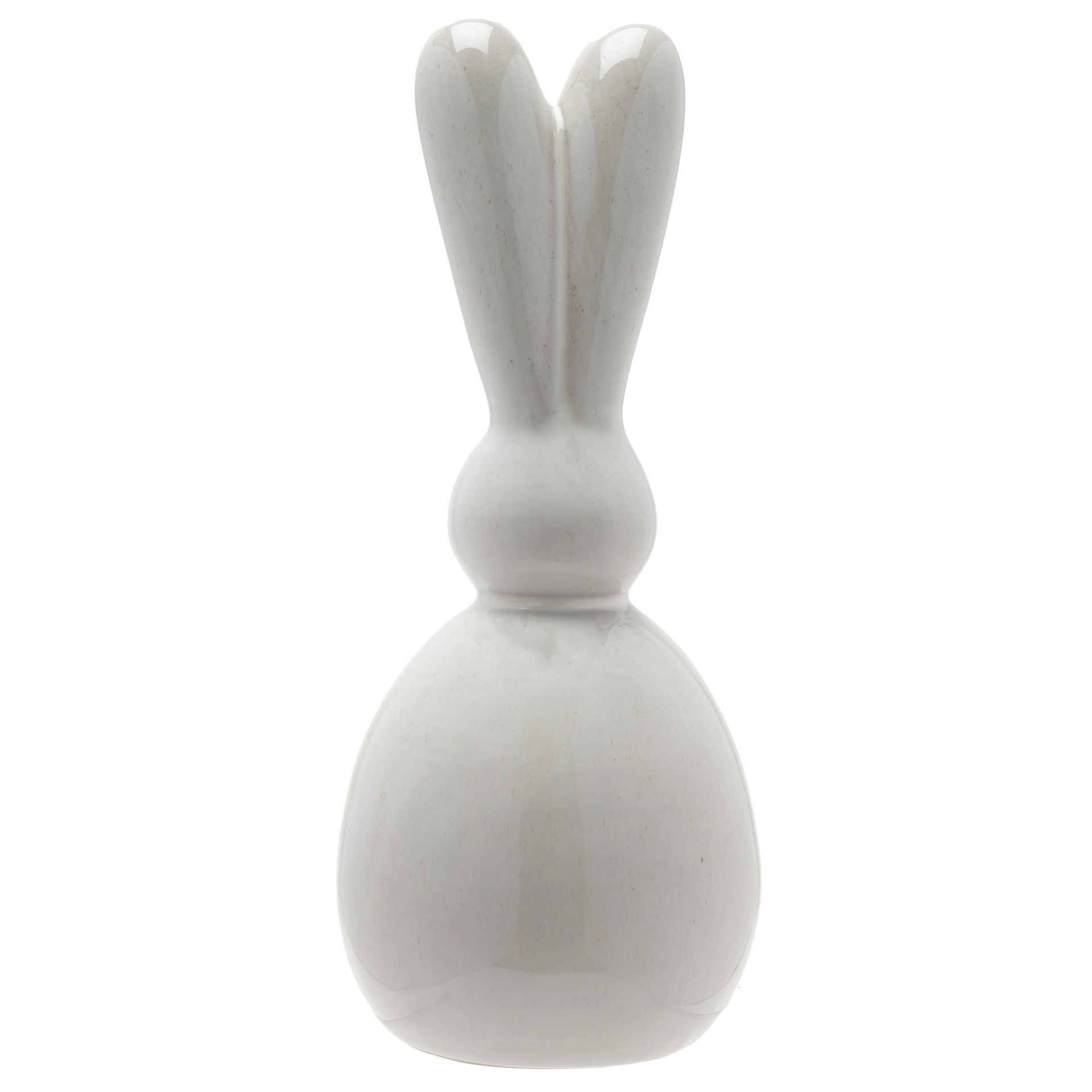 Eggs-traordinary Gifting Grey Ceramic Bunny Decoration 28cm