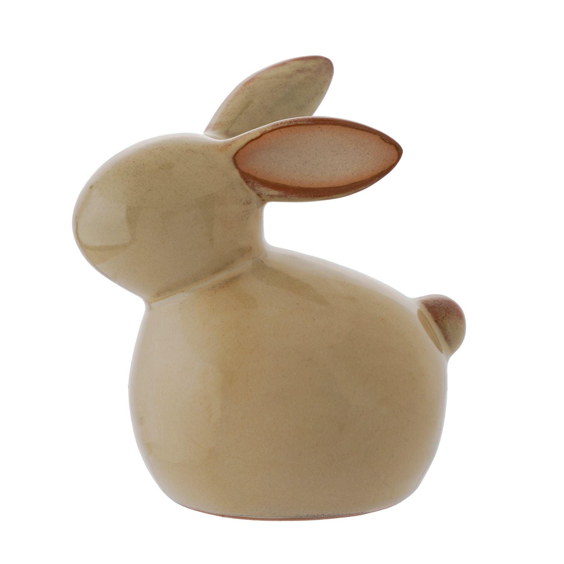 Eggs-traordinary Gifting Ceramic Bunny Taupe 10cm