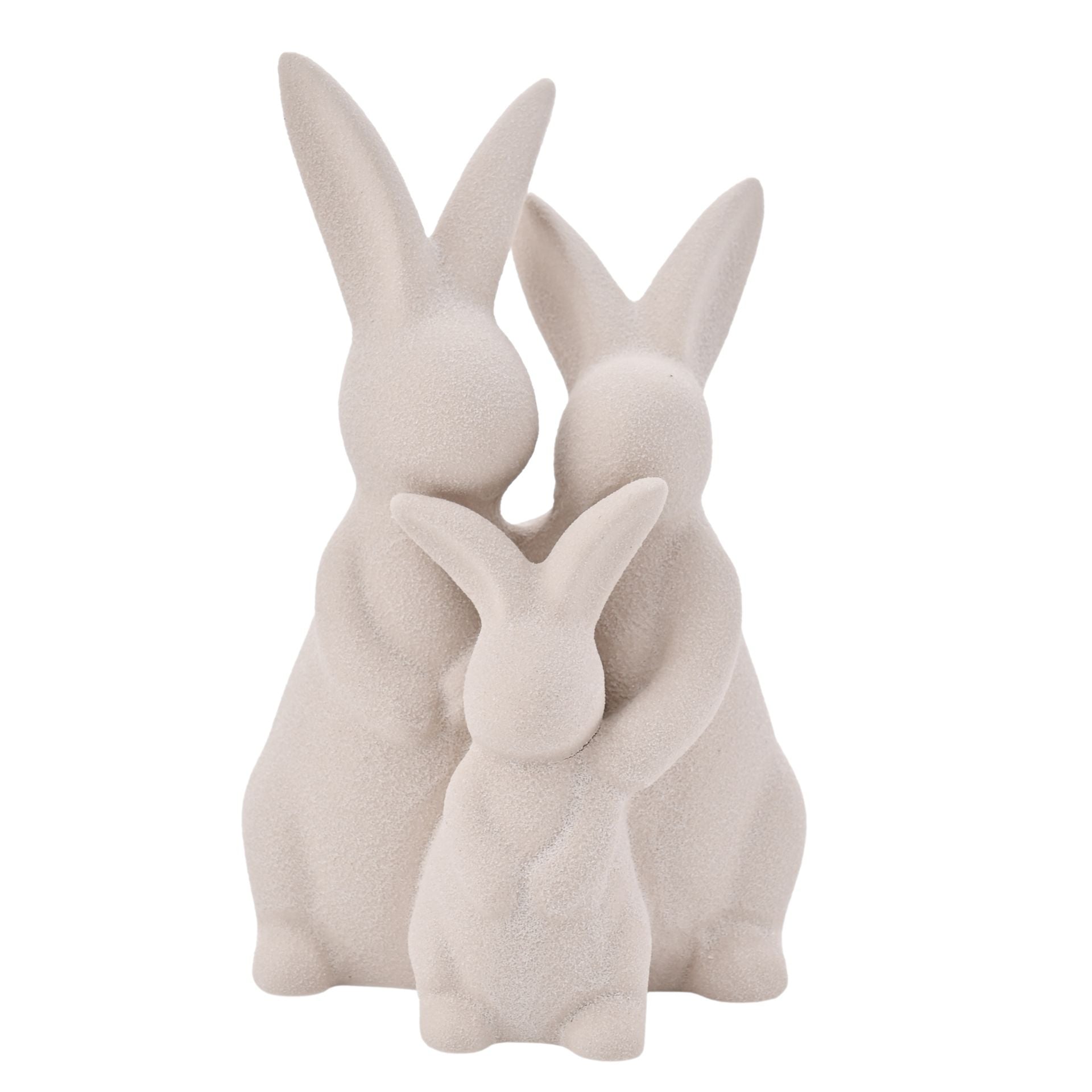 Eggs-traordinary Gifting Company Family of Bunnies Ceramic Ornament
