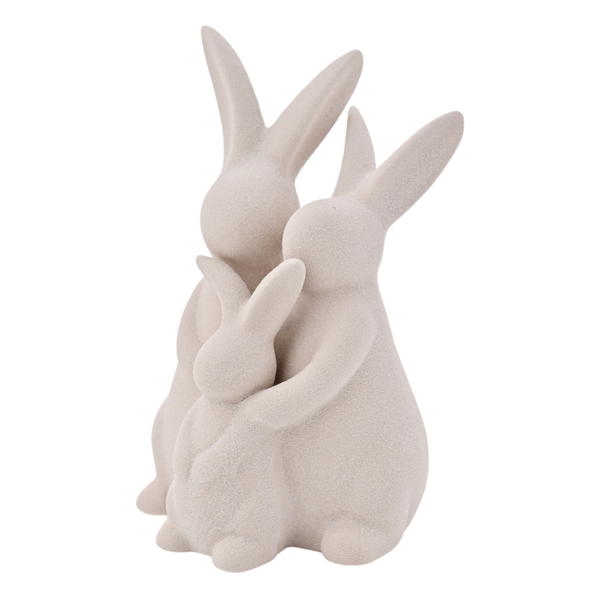 Eggs-traordinary Gifting Company Family of Bunnies Ceramic Ornament