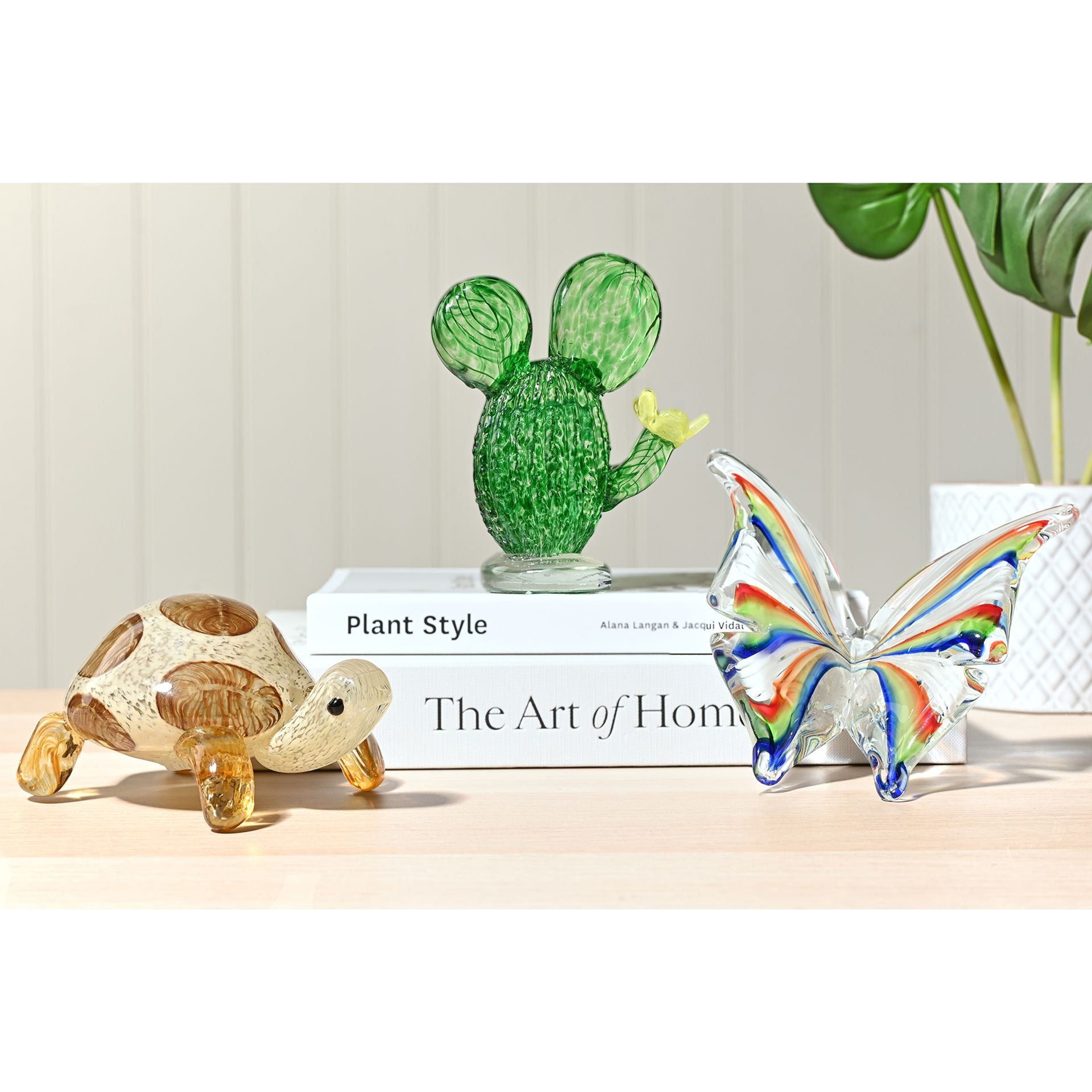 Objets d'art Glass Figurine - Butterfly