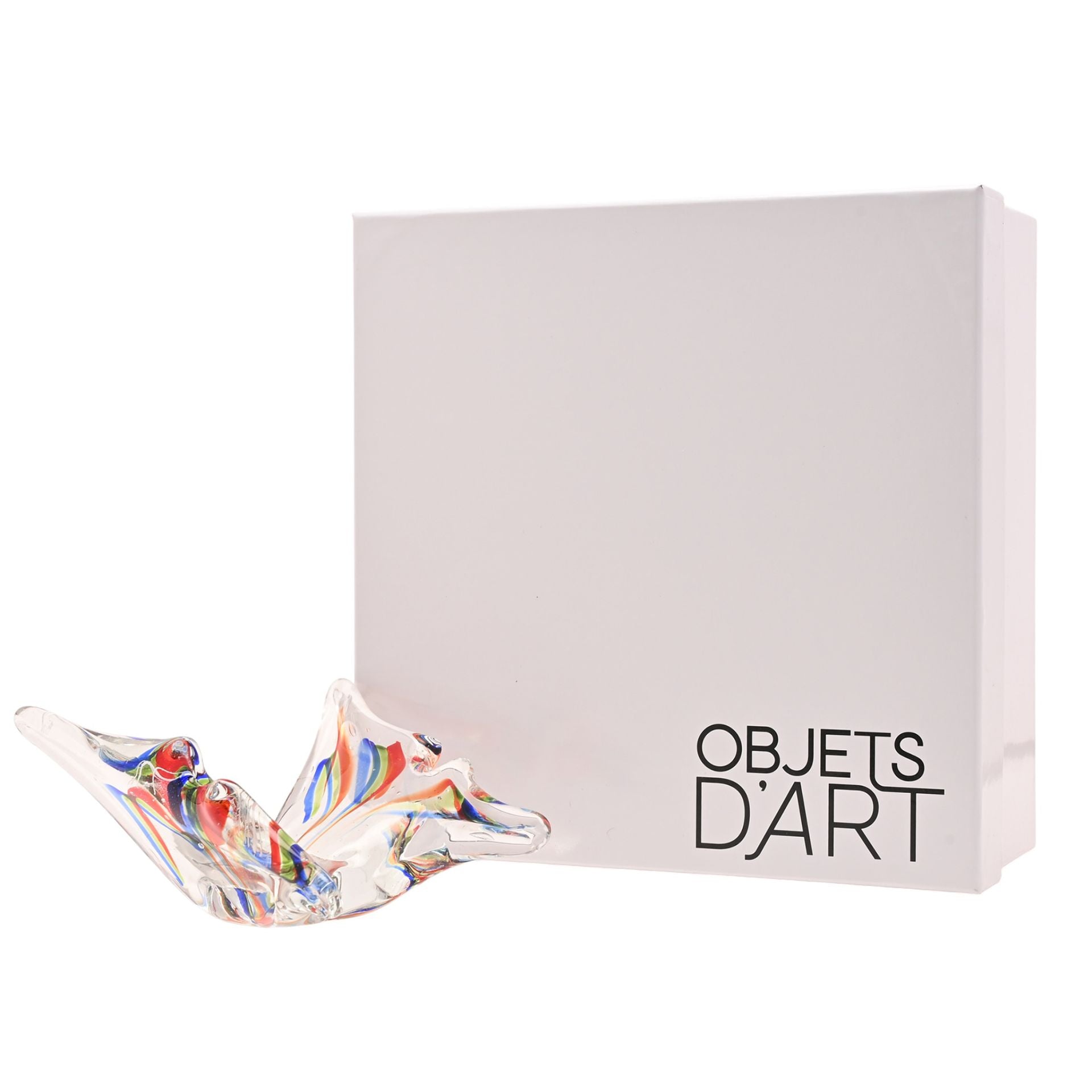 Objets d'art Glass Figurine - Butterfly
