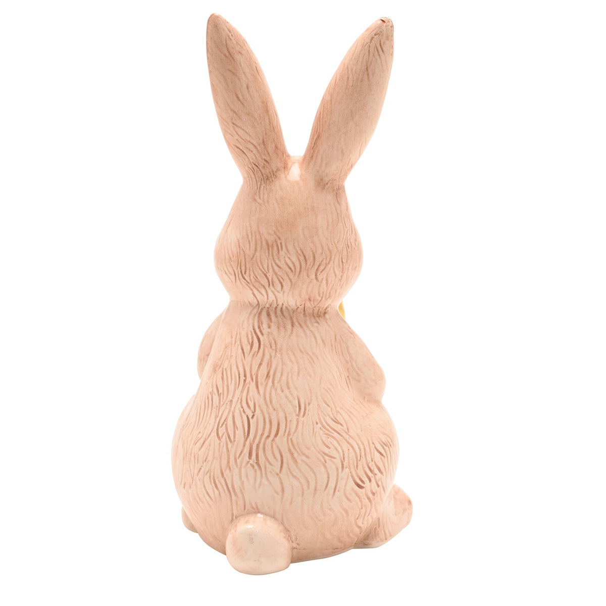 The Eggs-traordinary Gifting Co Bunny Figurine With Yellow Bow