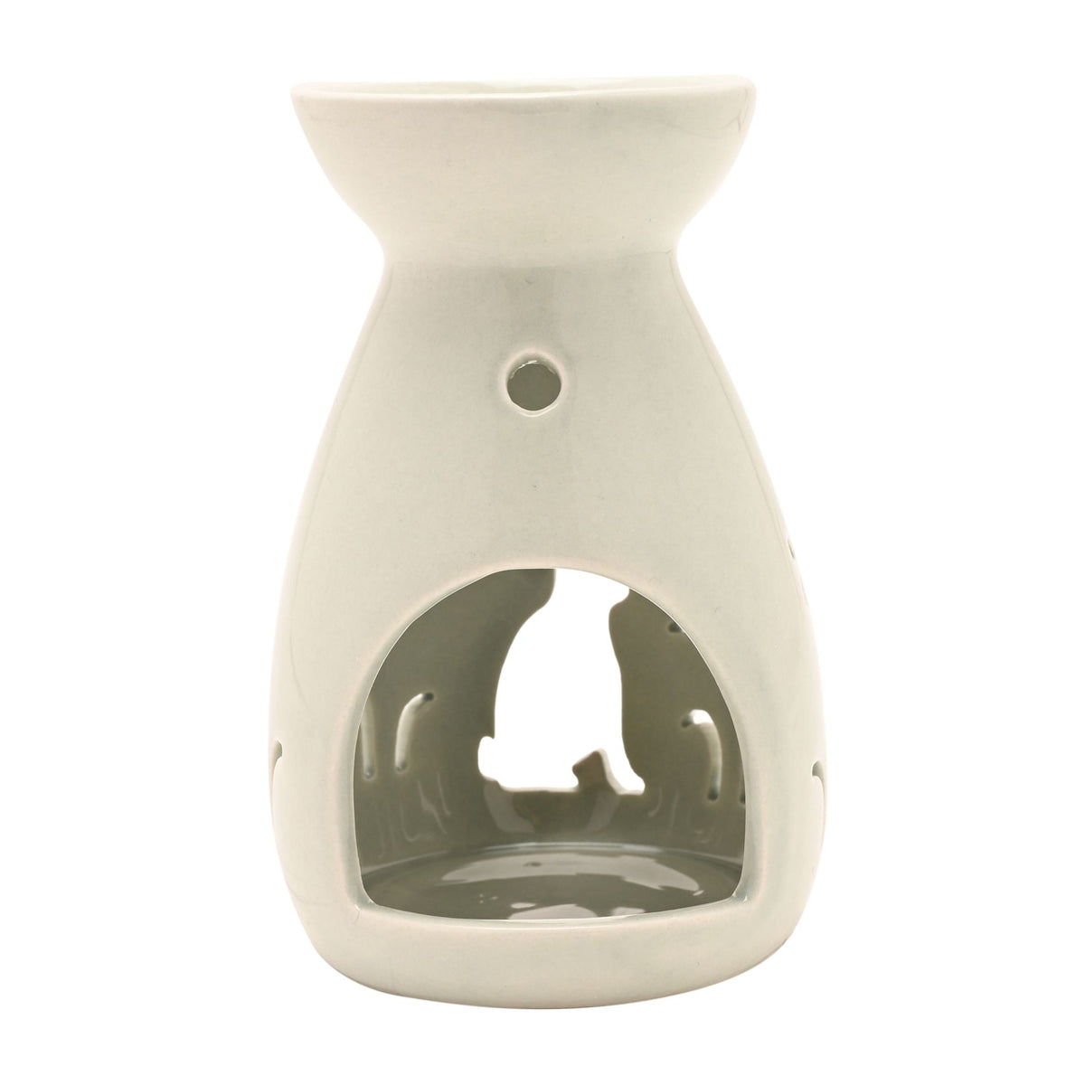 The Eggs-traordinary Gifting Co Bunny Silhouette Oil Burner - Sage