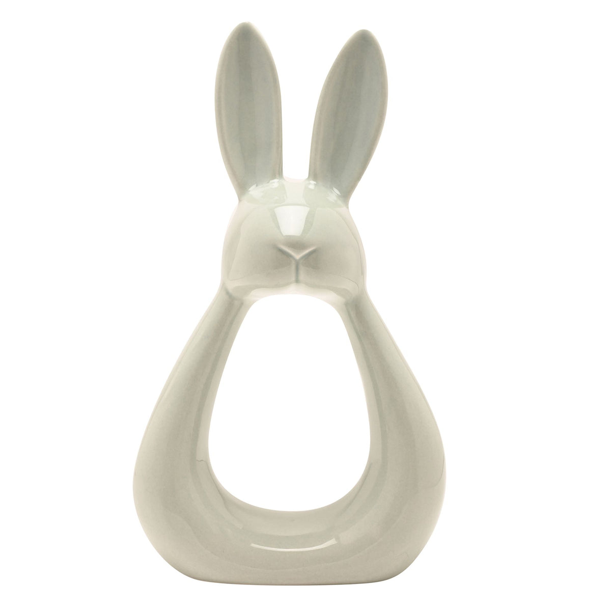 The Eggs-traordinary Gifting Co Bunny Ears Ornament 21cm - Sage