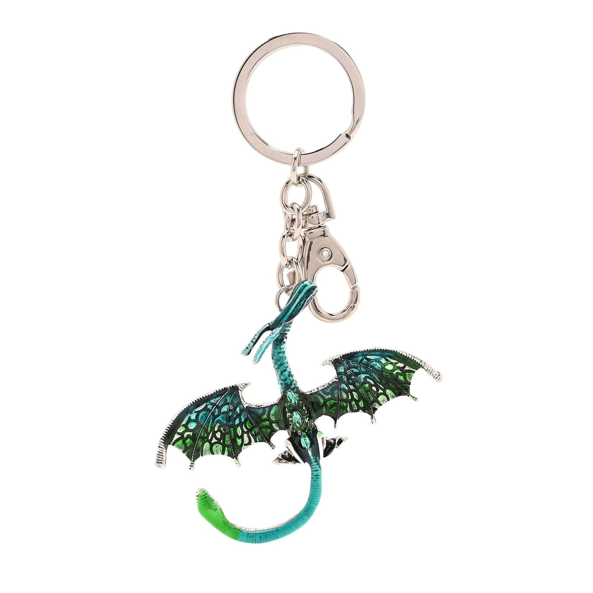 Mystic Legends Dragon Keyring - Blue