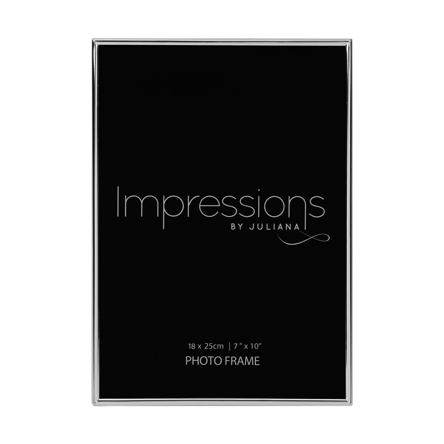 Silverplated Photo Frame Oblong Thin - 7" x 10"