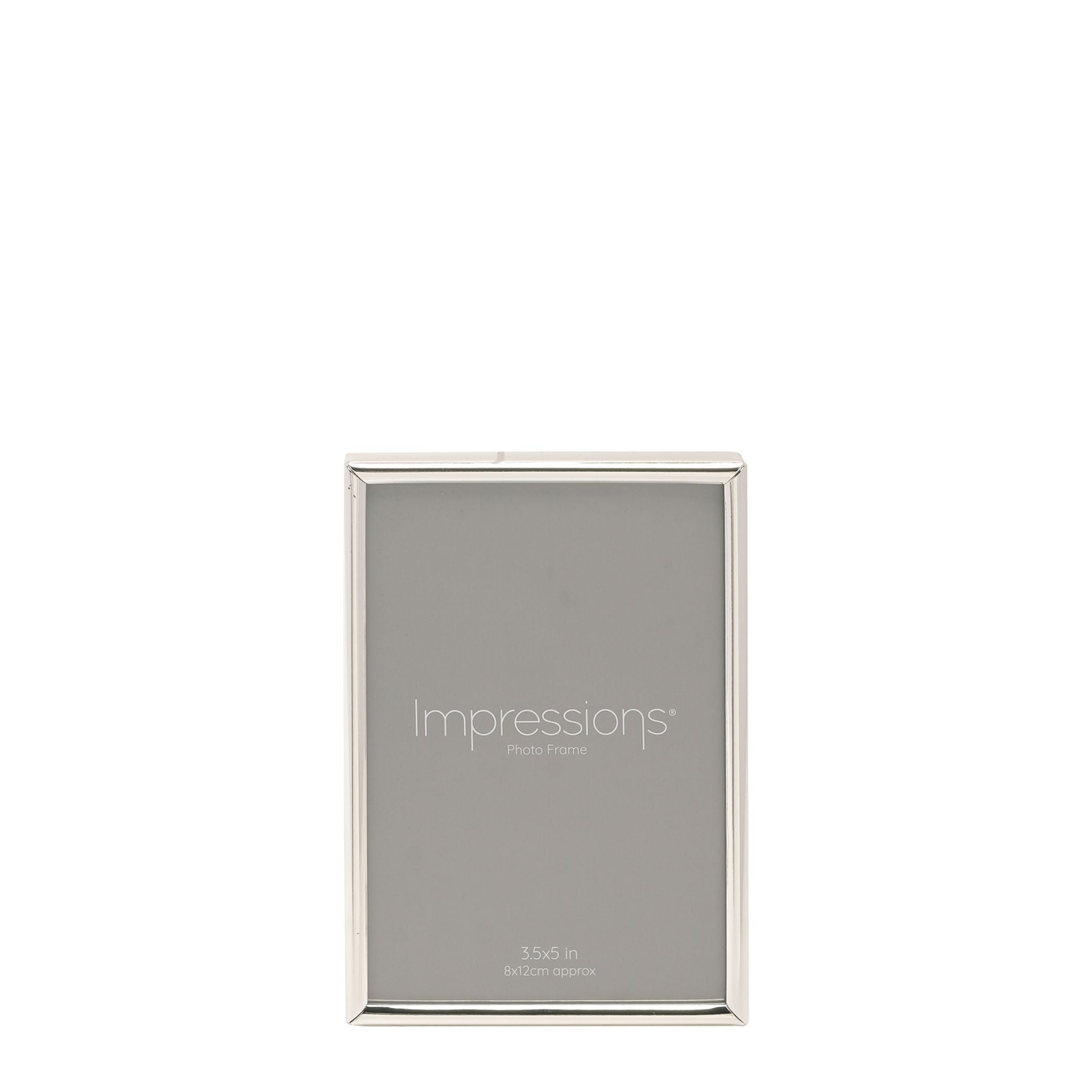 Silverplated Photo Frame Oblong Thin - 3.5" x 5"