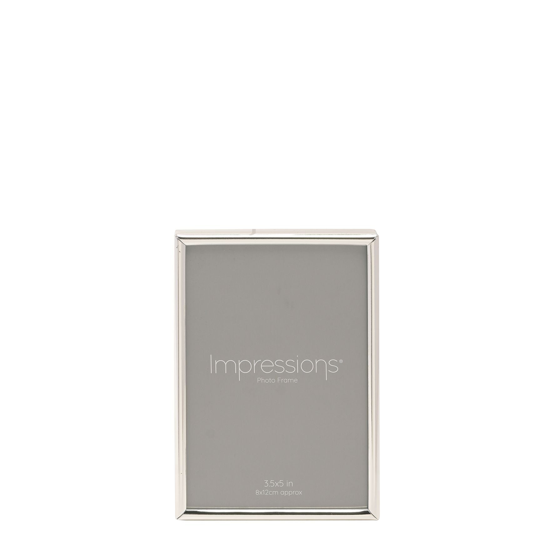 Silverplated Photo Frame Oblong Thin - 3.5" x 5"