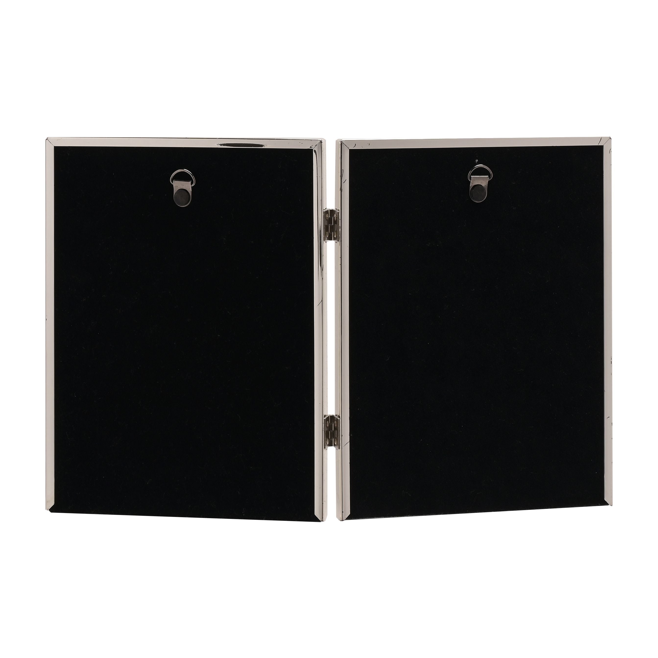 Silverplated Double Photo Frame - 4" x 6"
