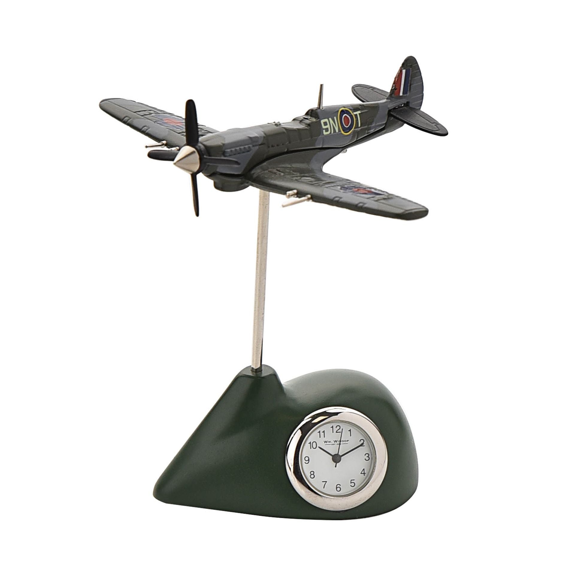Wm.Widdop Miniature Clock Spitfire
