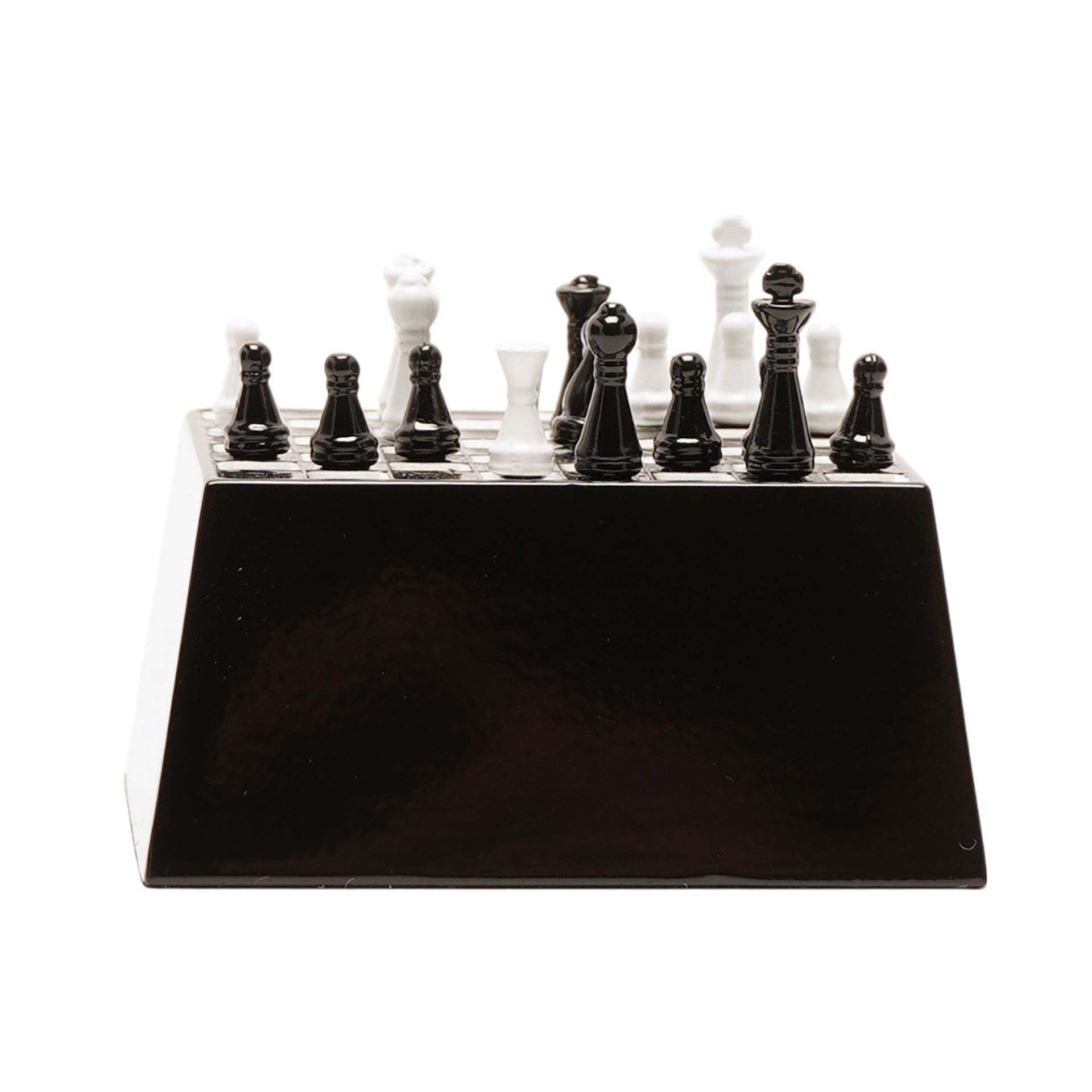 Wm. Widdop Miniature Clock - Chess Board