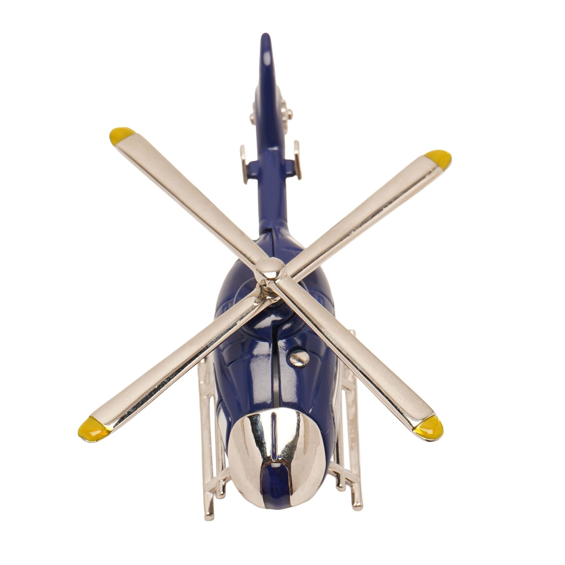 Wm. Widdop Miniature Clock - Blue Helicopter