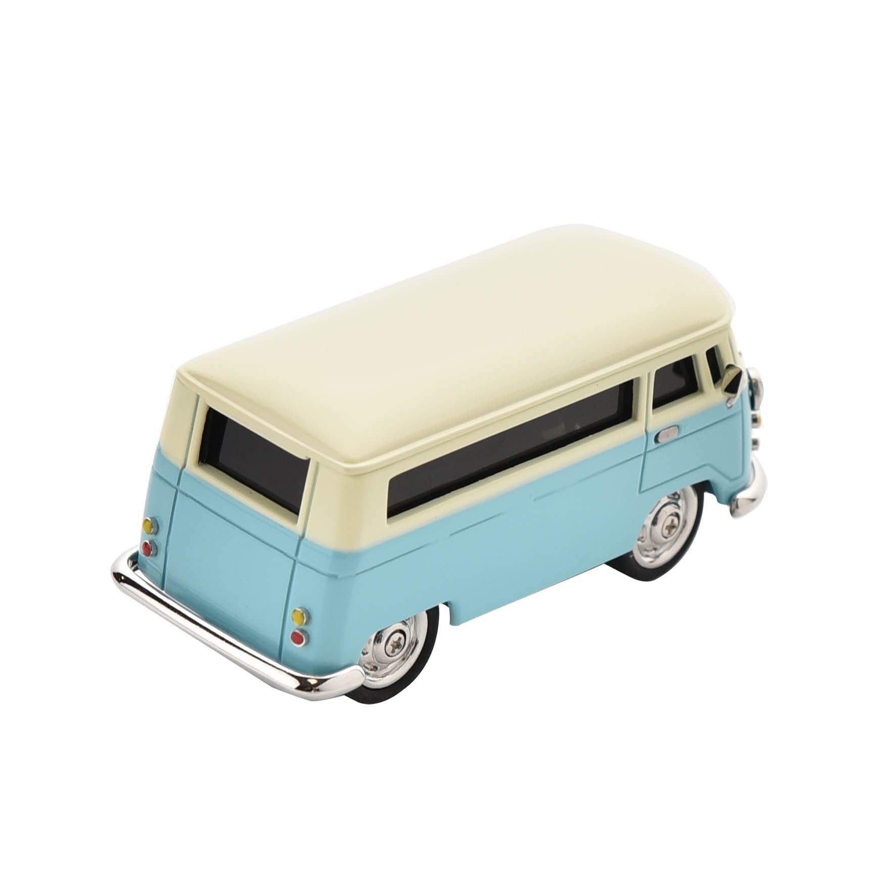 Wm.Widdop Miniature Clock Camper Van Blue