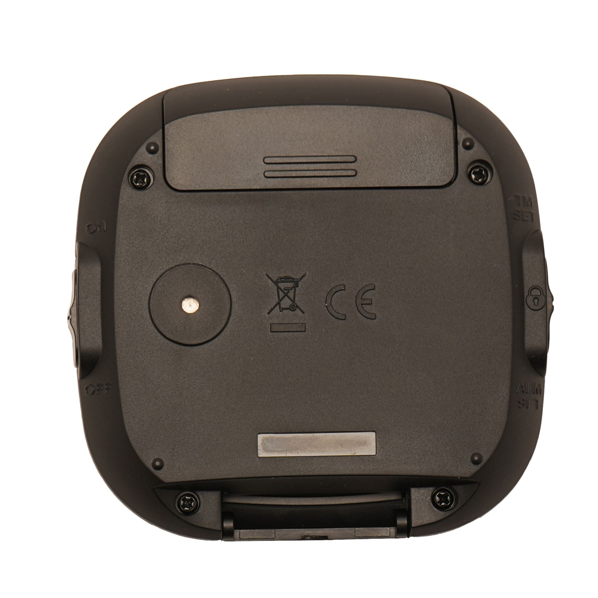 Hometime Digital Travel Alarm Clock - Black