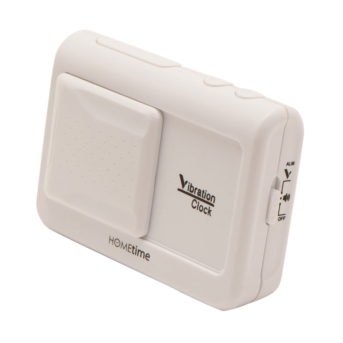 Hometime Digital Vibration Alarm Clock - White