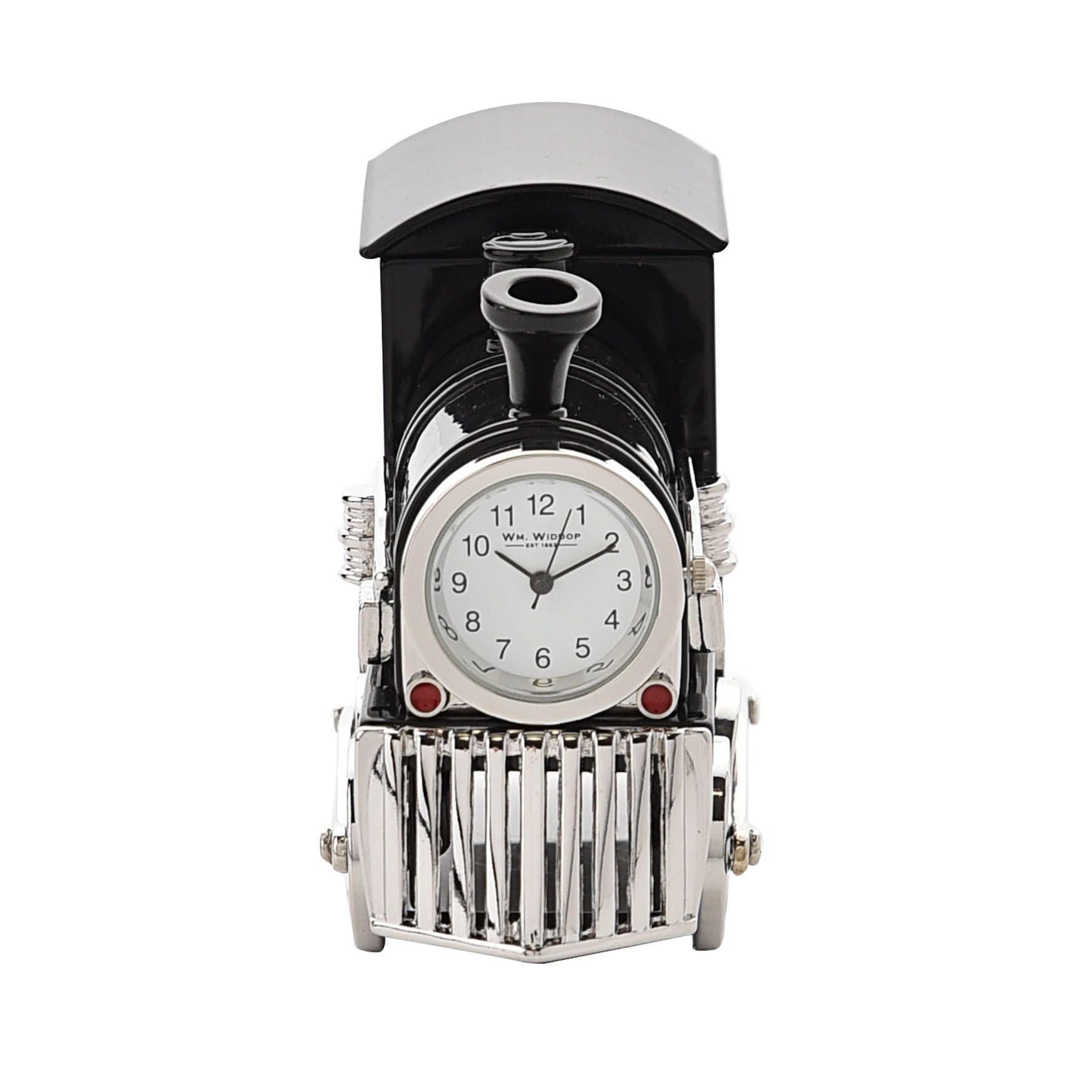 Wm Widdop Miniature Clock - Train