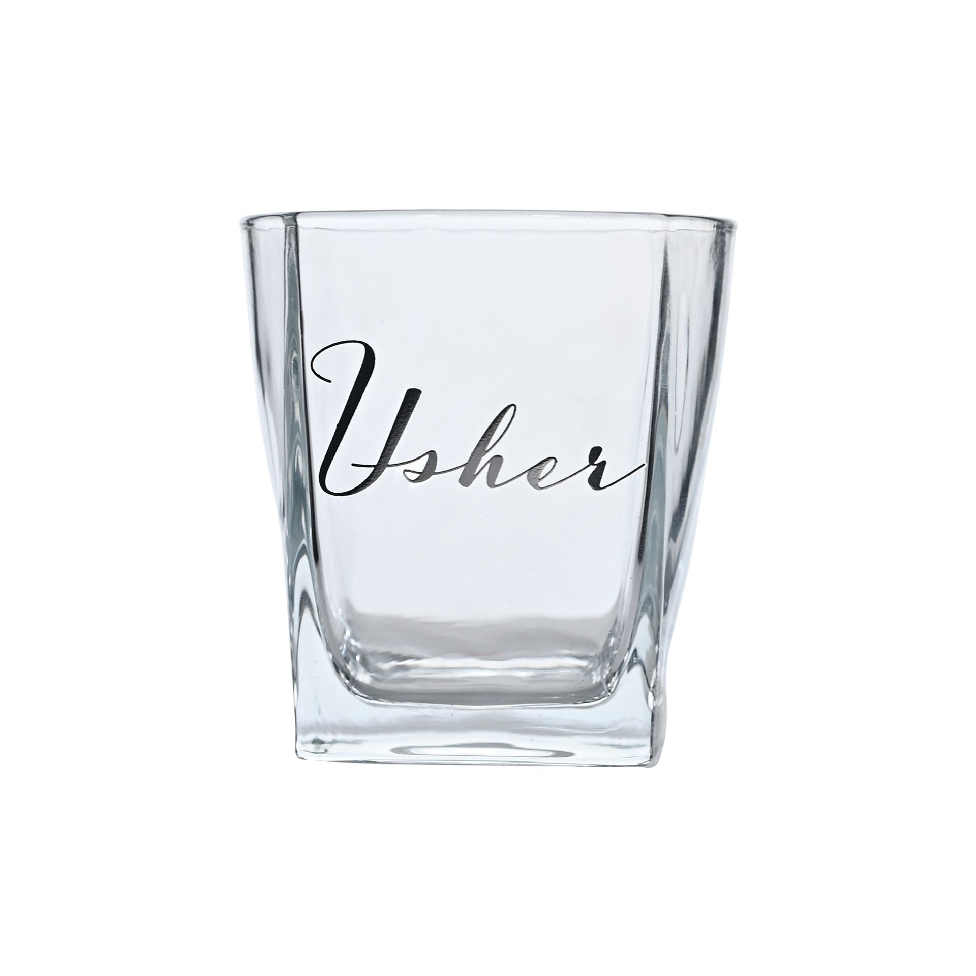 Amore Whisky Glass and Coaster - Usher