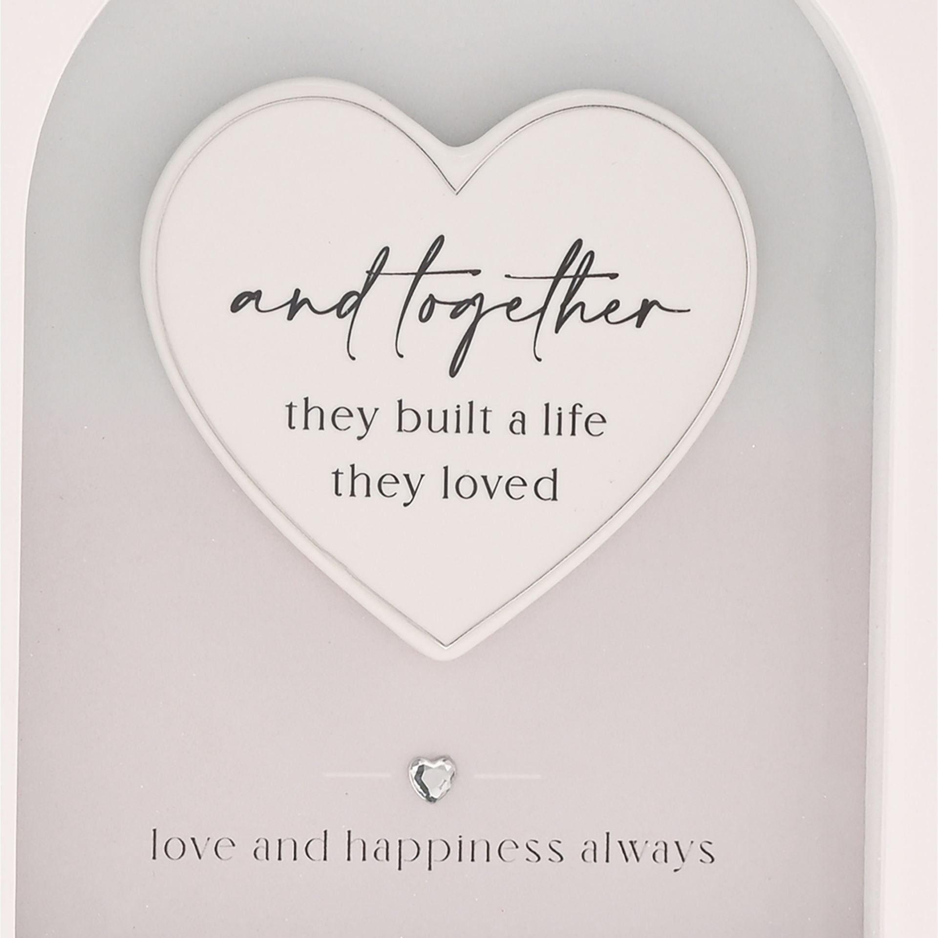 Amore Arch Plaque 18cm - Together