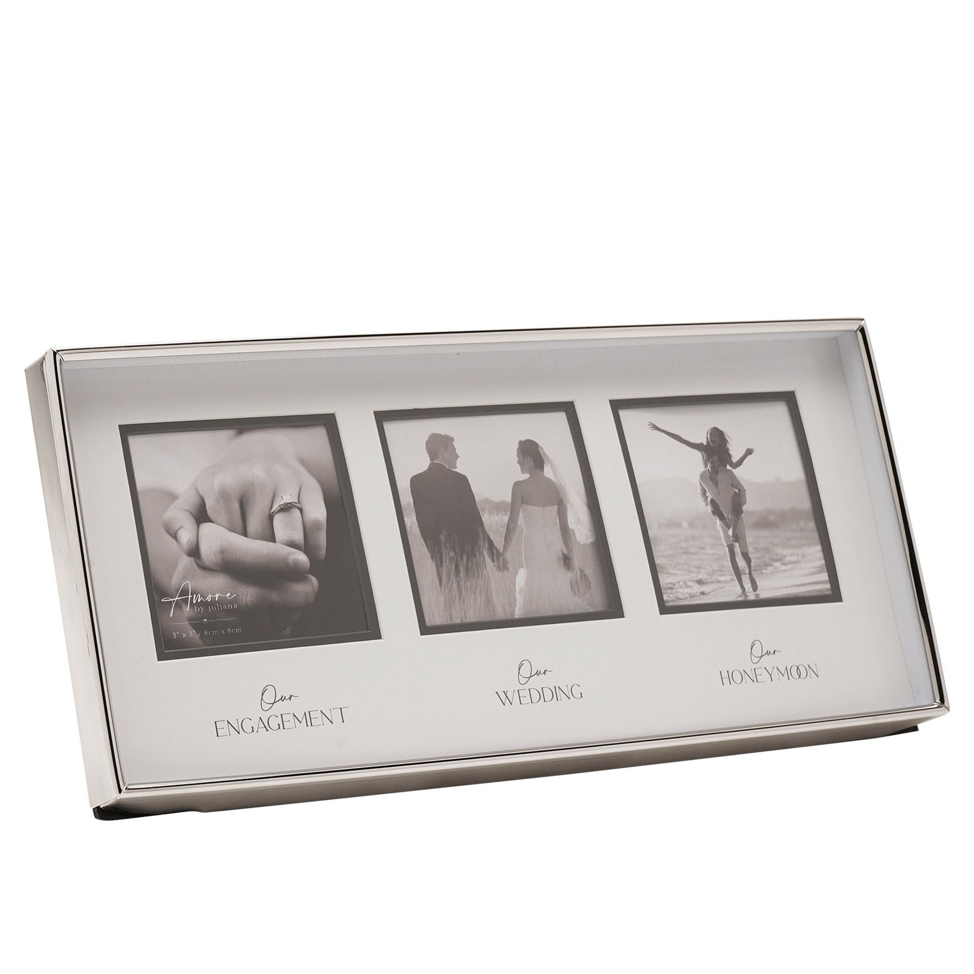 Amore Triple Frame - Engagement, Wedding, Honeymoon