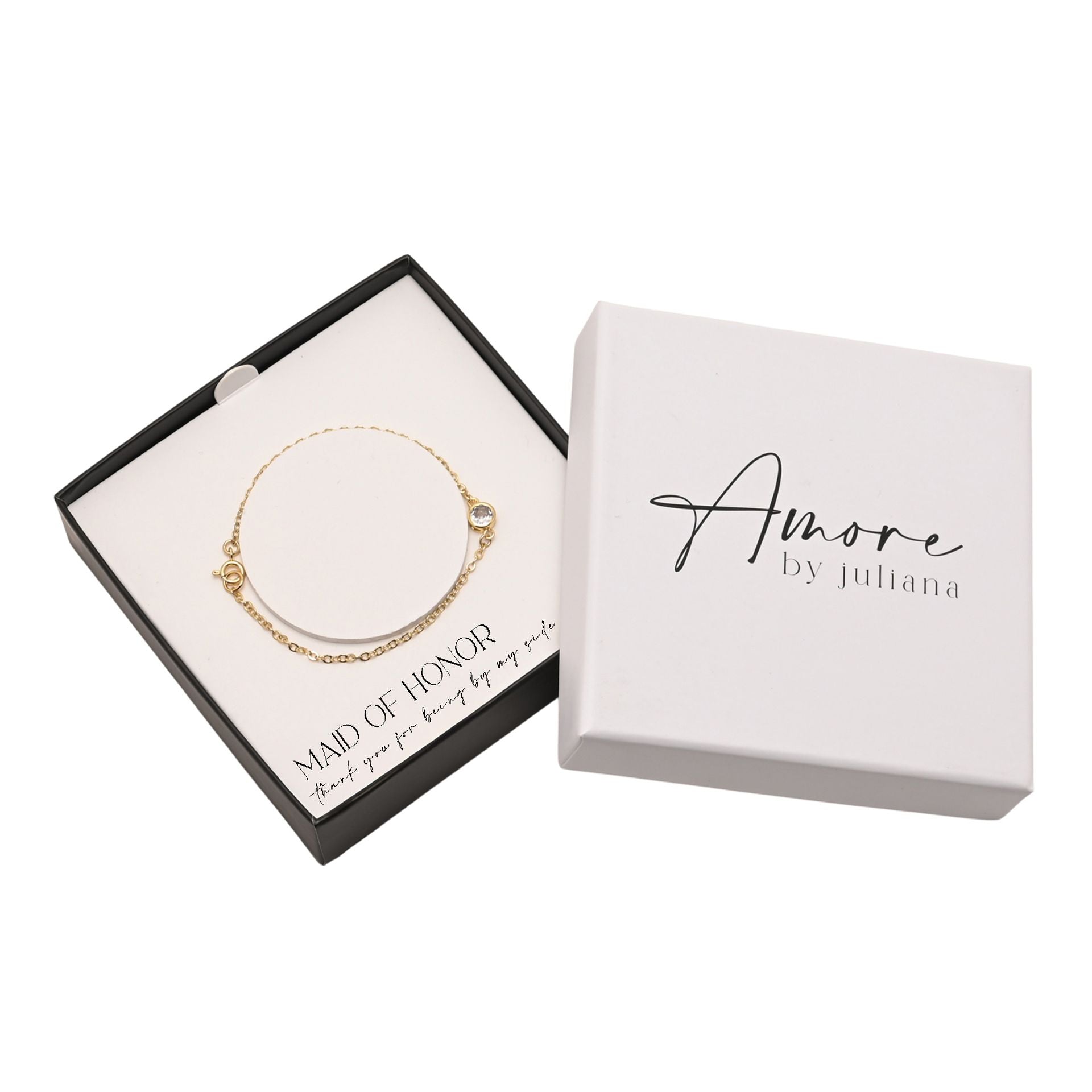 Amore Gold Plated Bracelet - Maid Of Honour