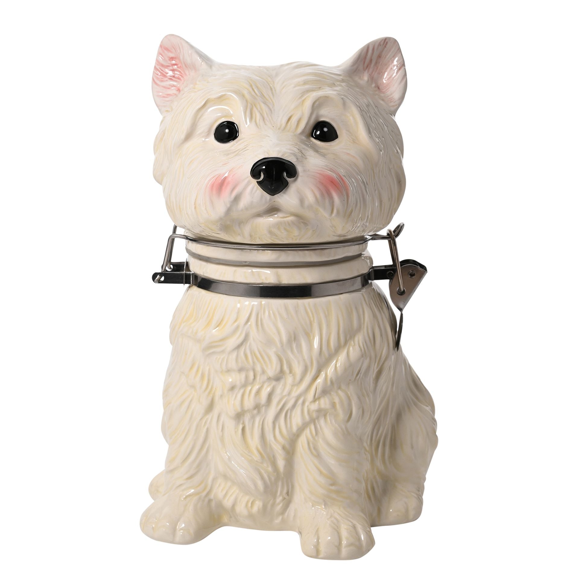 Best of Breed West Highland Terrier Biscuit Barrel