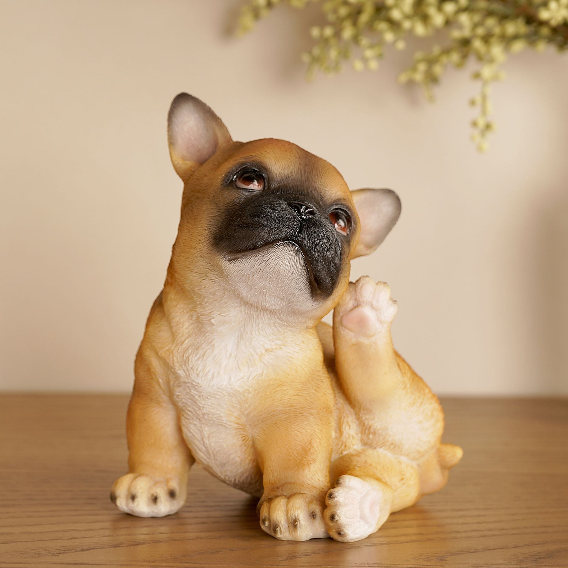Best Of Breed Resin French Bulldog Puppy - 17cm