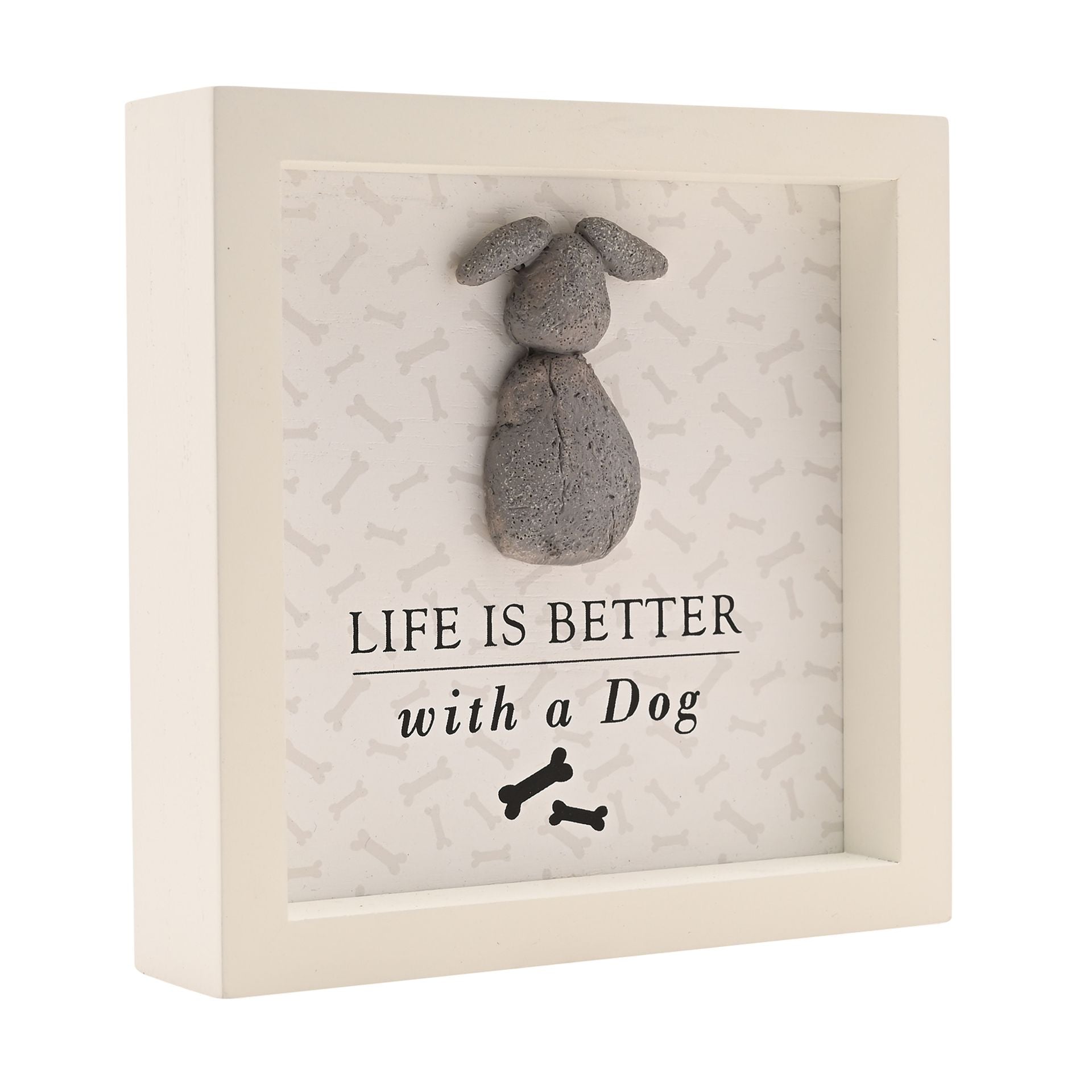 Best of Breed Framed Plaque - "Life Is Better with a Dog"