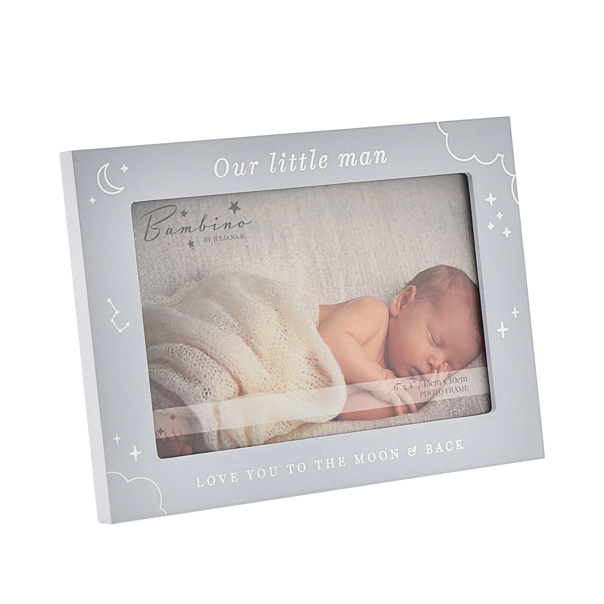 Bambino Wooden Frame "Little Man" 6x4