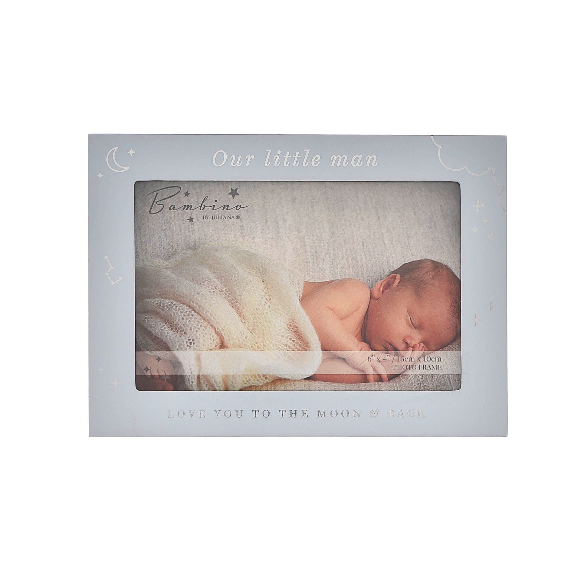 Bambino Wooden Frame "Little Man" 6x4