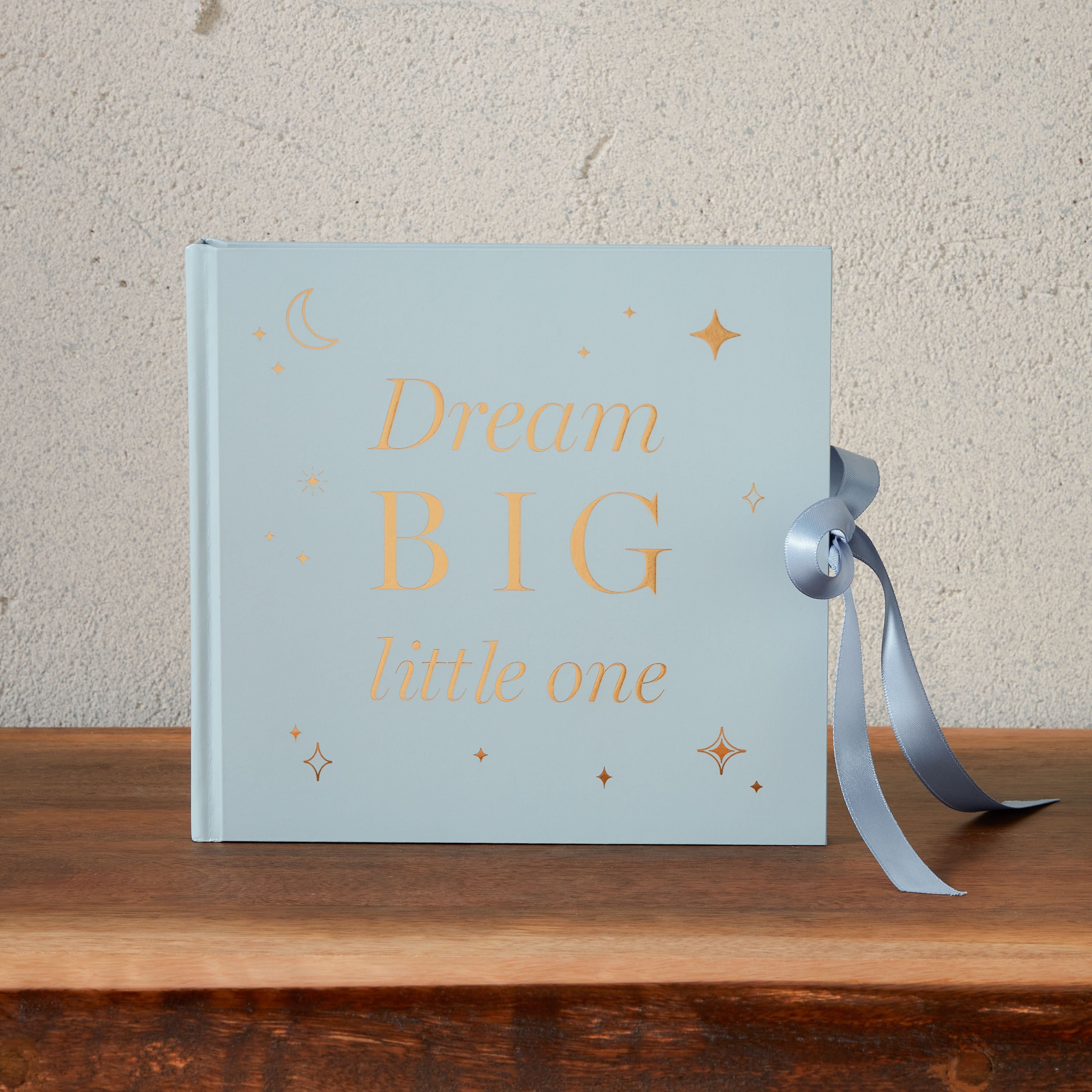 Bambino Photo Album "Dream Big" Blue