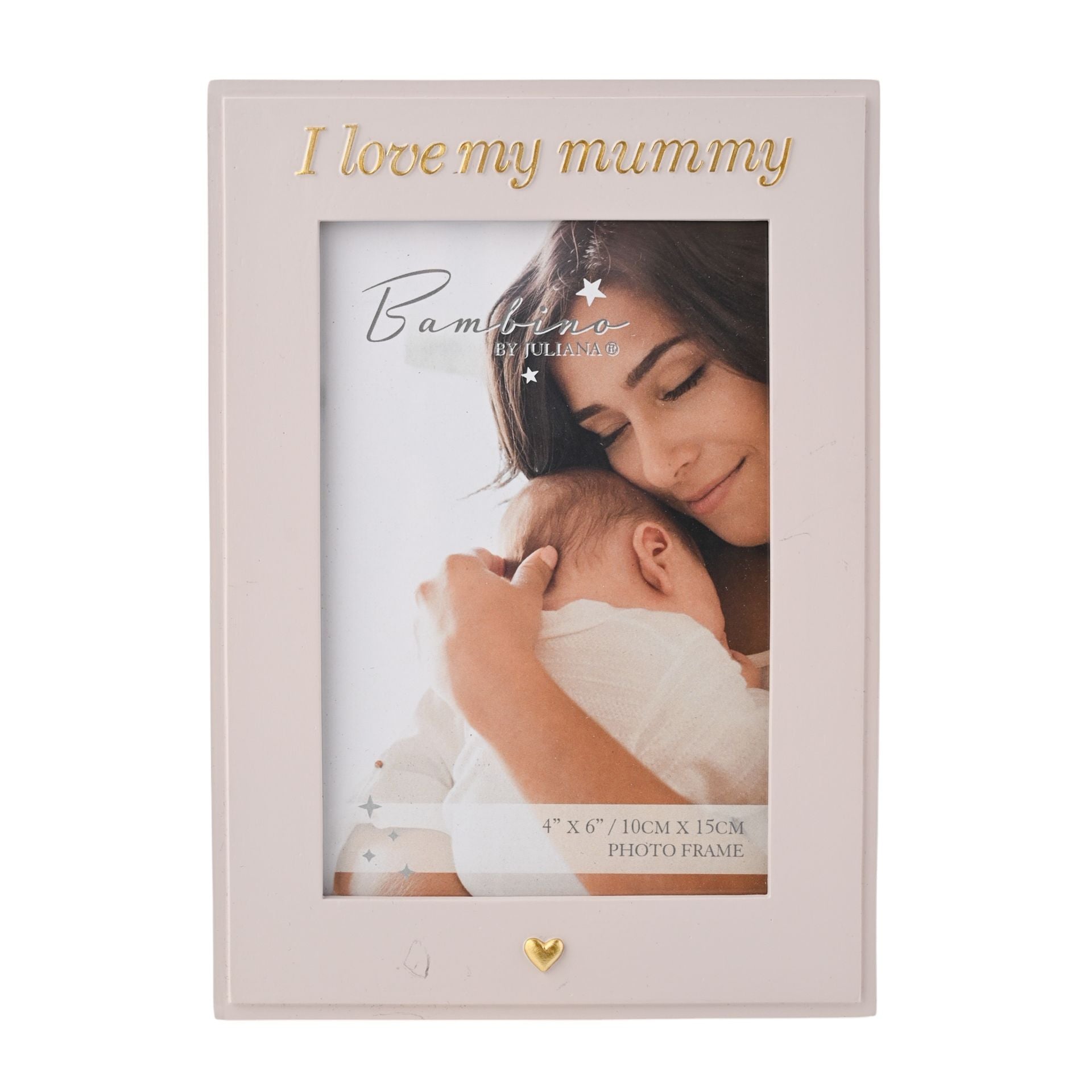 Bambino 'I Love My Mummy' Photo Frame 4" x 6"